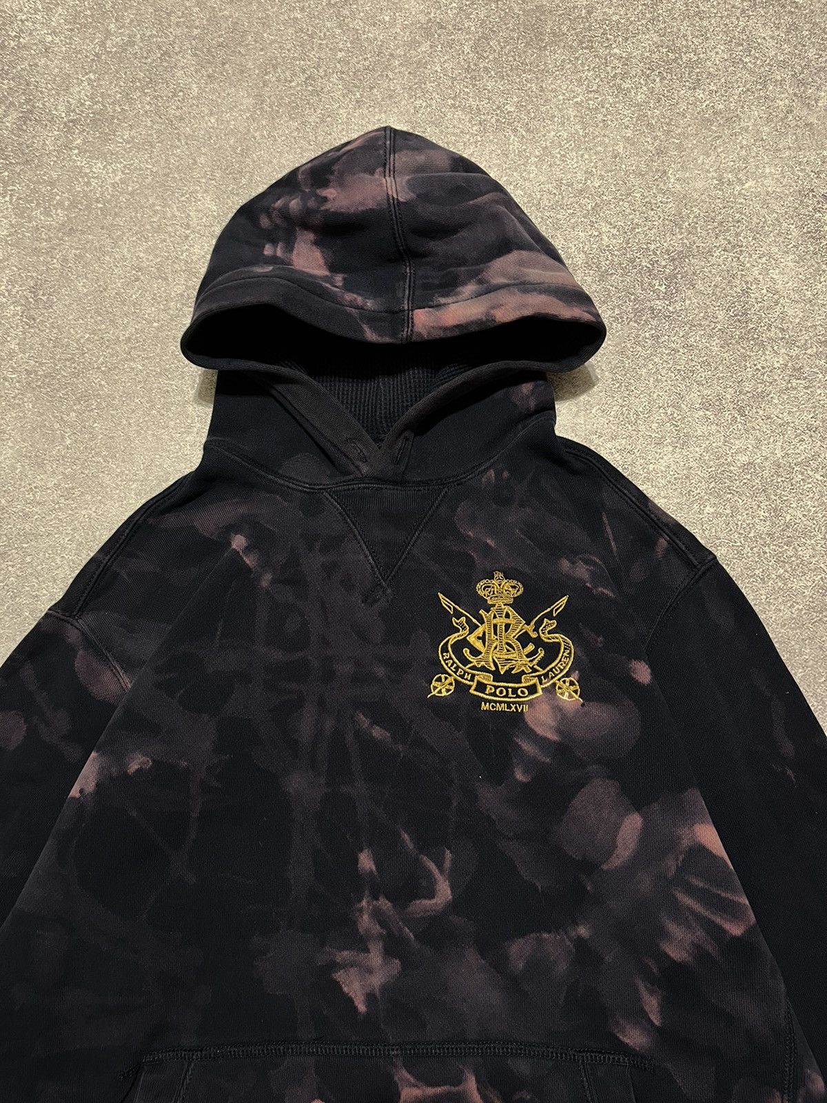 Polo Ralph Lauren Polo Ralph Lauren Bleached Hoodie – Custom Tie-Dye Size US M / EU 48-50 / 2 - 3 Thumbnail