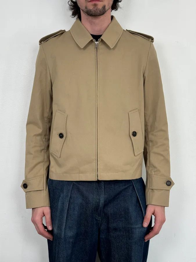 Saint Laurent Paris SS2020 Saint Laurent Beige Classy Jacket Size US M / EU 48-50 / 2 - 2 Thumbnail