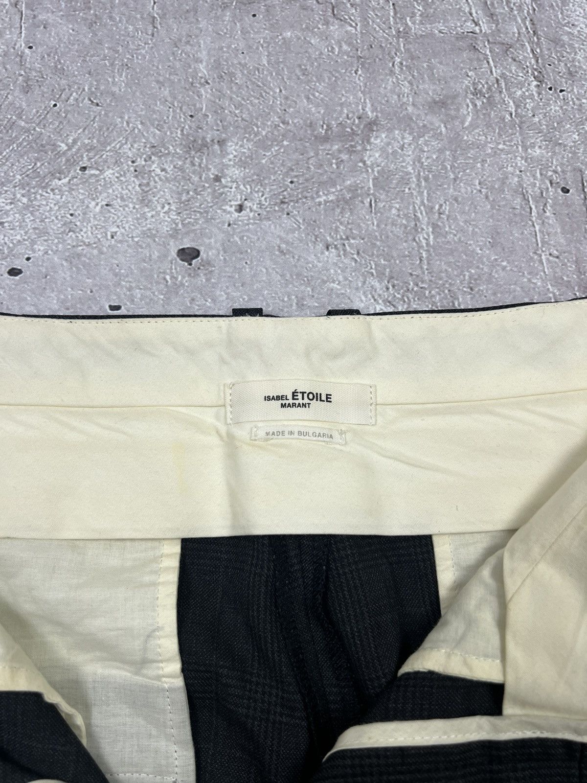 Isabel Marant Isabel Marant Etoile Nicklas Checked Pants Size 38R - 3 Thumbnail