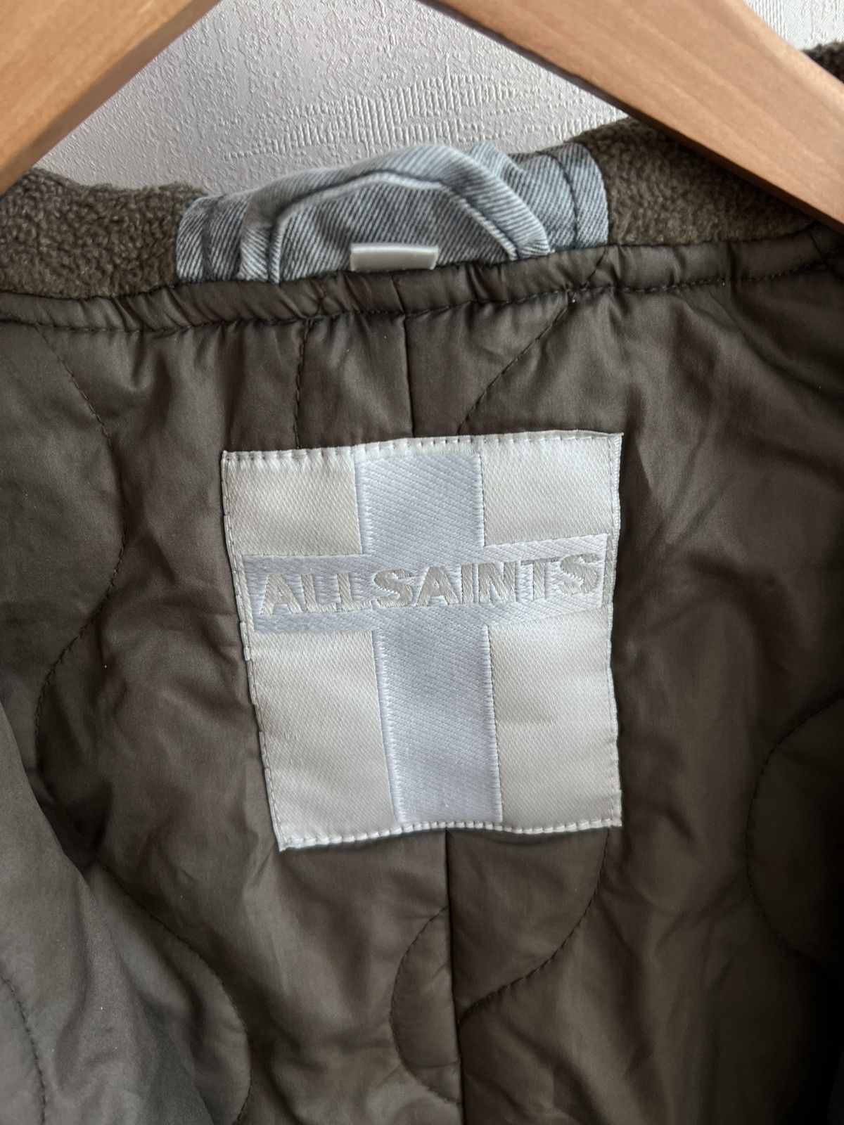 Allsaints Vintage Allsaints N-2B fur burned flight jacket US Size US S / EU 44-46 / 1 - 10 Thumbnail