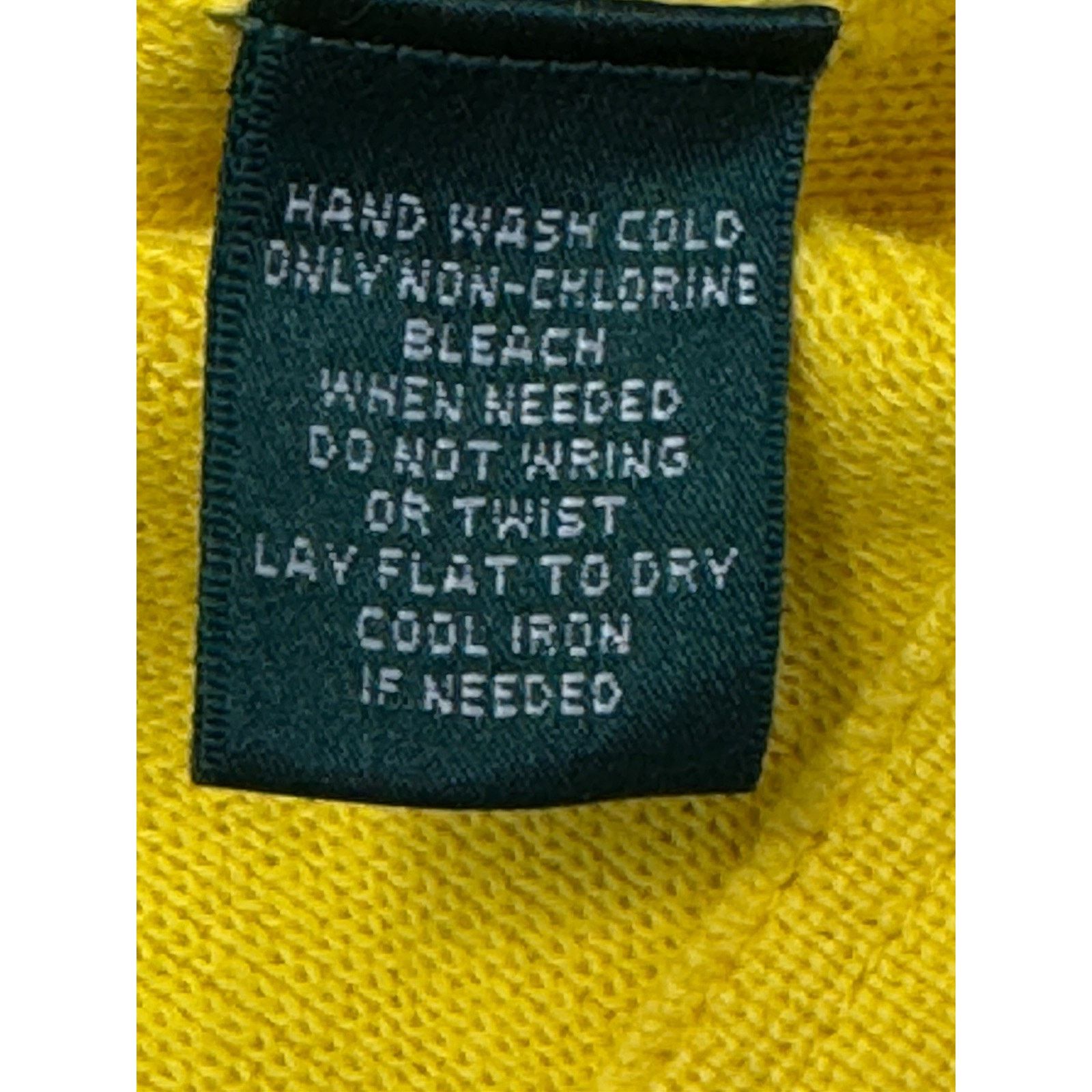 Ralph Lauren Lauren Ralph Lauren Yellow Moto Jacket Sweater Women’s Sz XL Size XL / US 12-14 / IT 48-50 - 8 Thumbnail