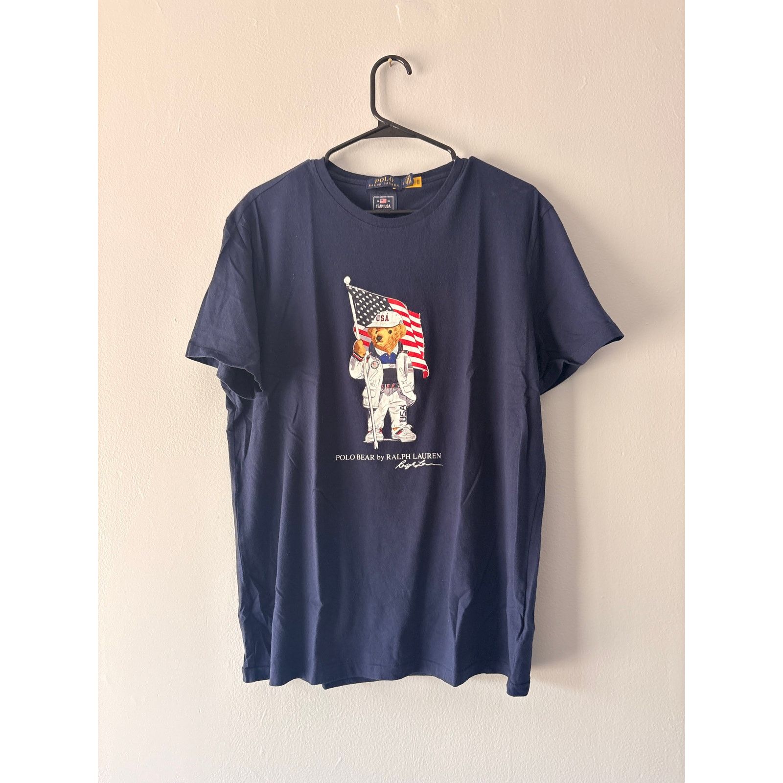 Polo Ralph Lauren Polo Ralph Lauren Team USA Bear Graphic BRAND NEW SHIPS NOW Size US L / EU 52-54 / 3 - 1 Thumbnail