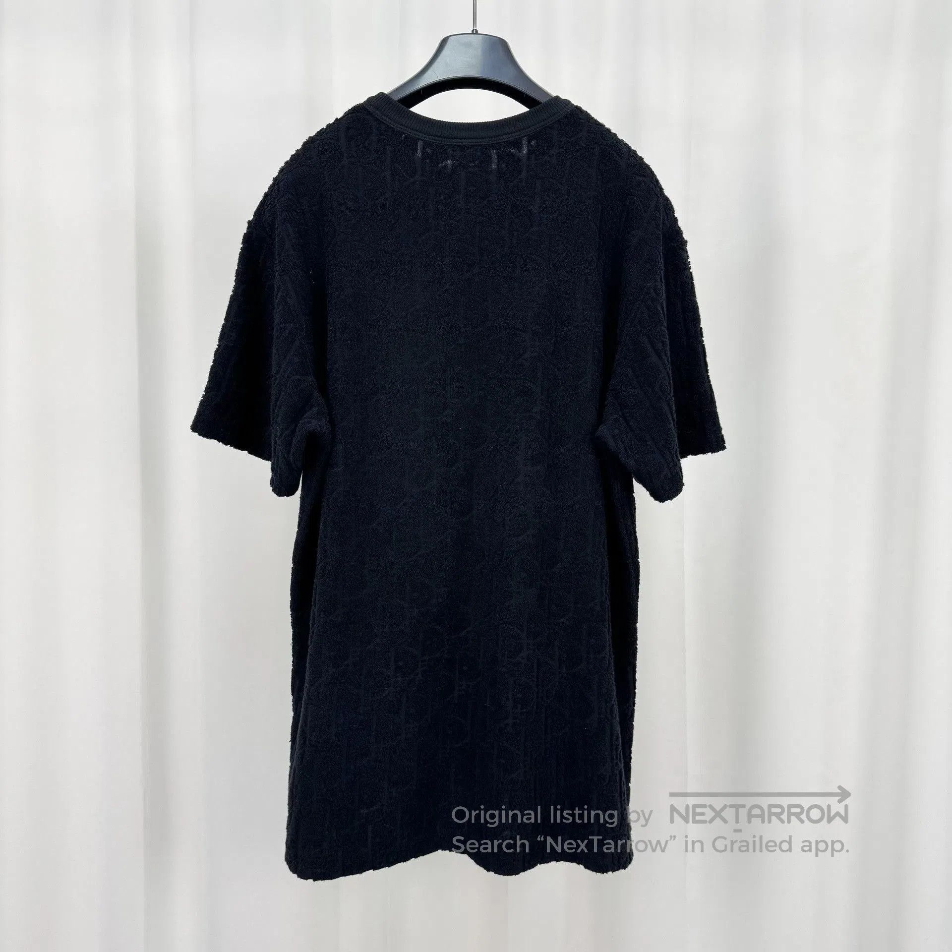 Dior Dior Black Monogram Terry Short-Sleeve. Size US M / EU 48-50 / 2 - 2 Thumbnail