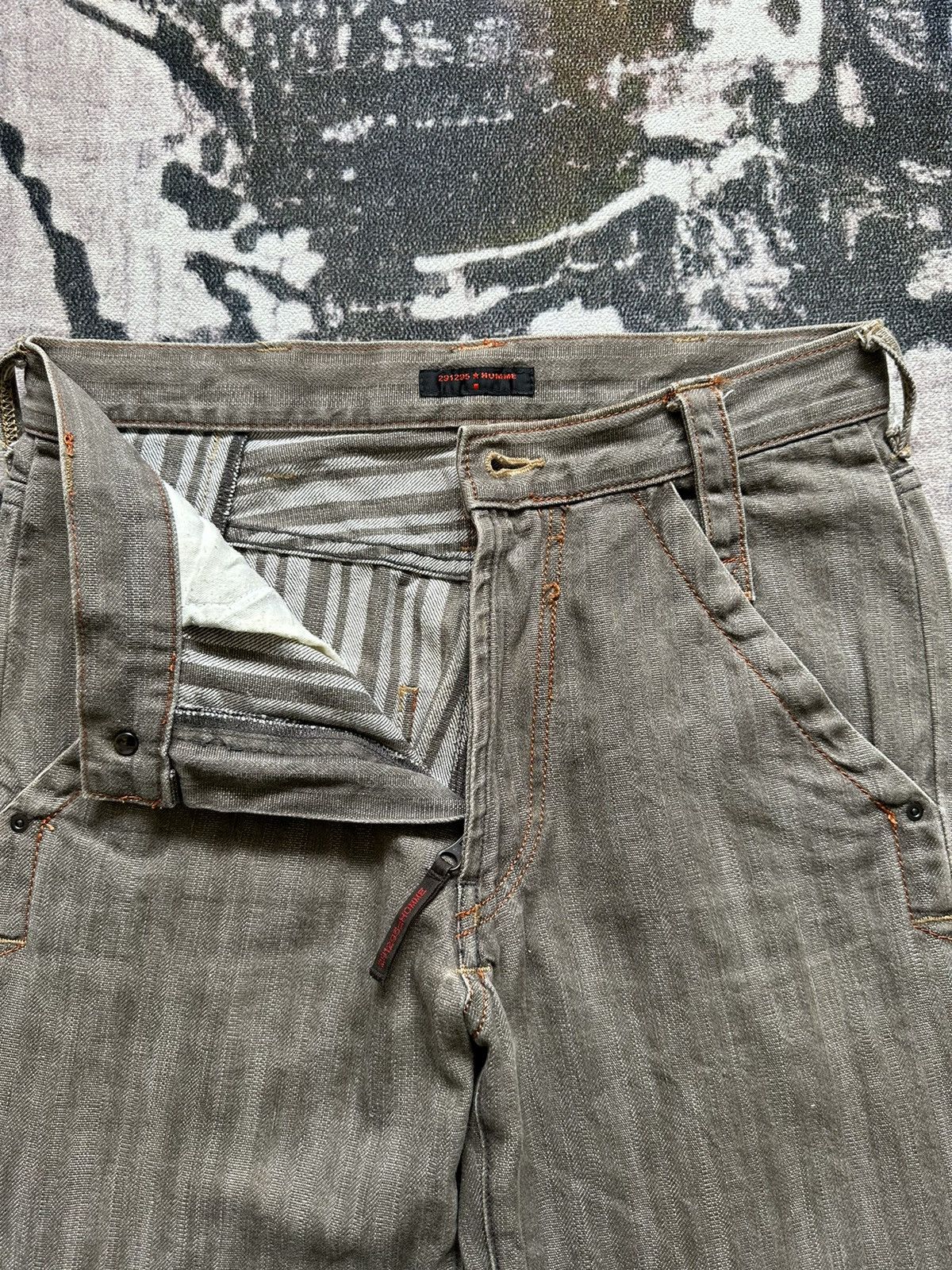 291295=Homme SS05 - 291295 Homme military fashion denim Size US 30 / EU 46 - 9 Thumbnail