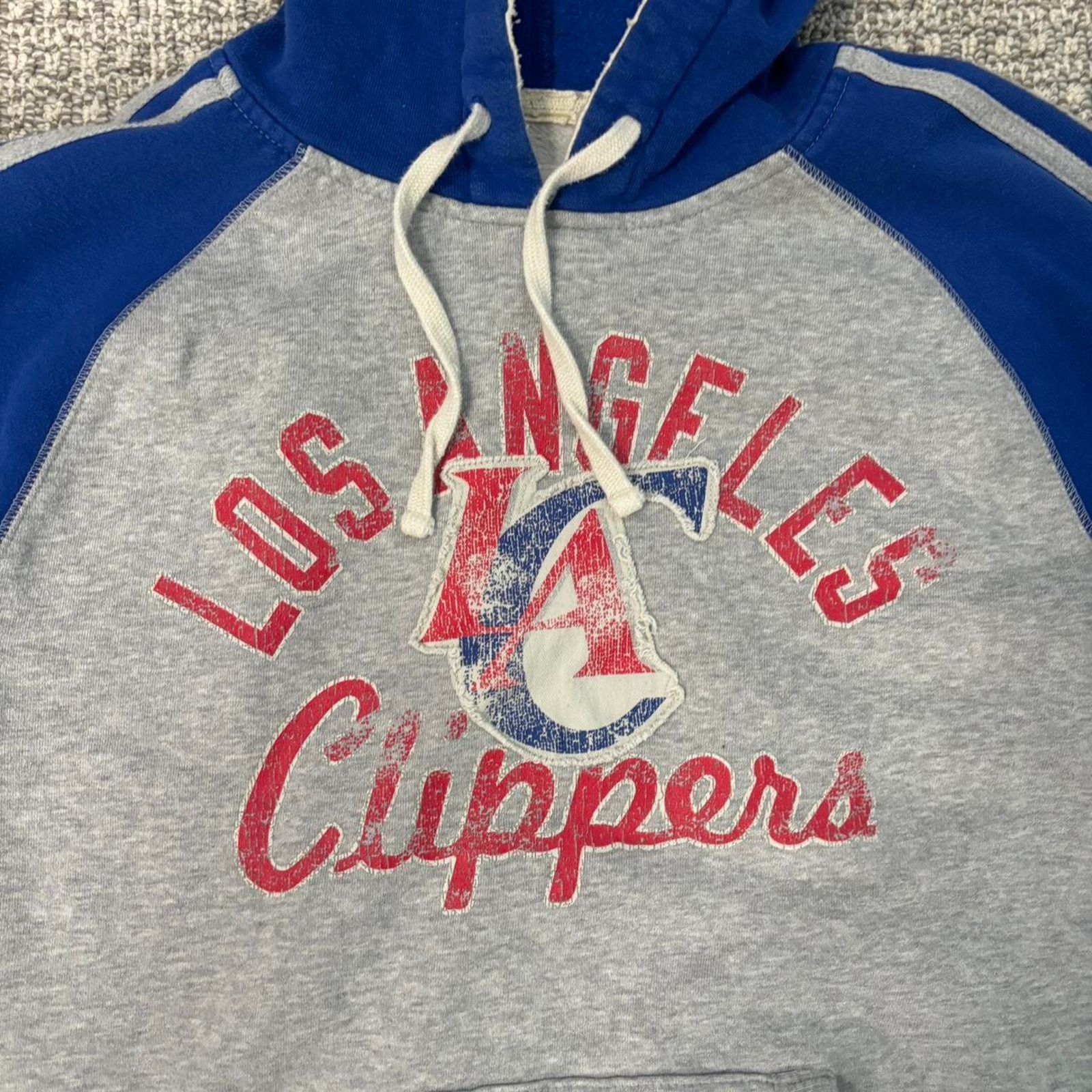Adidas Insane Vintage 80s Adidas Los angeles Clippers Hoodie Size US M / EU 48-50 / 2 - 2 Thumbnail