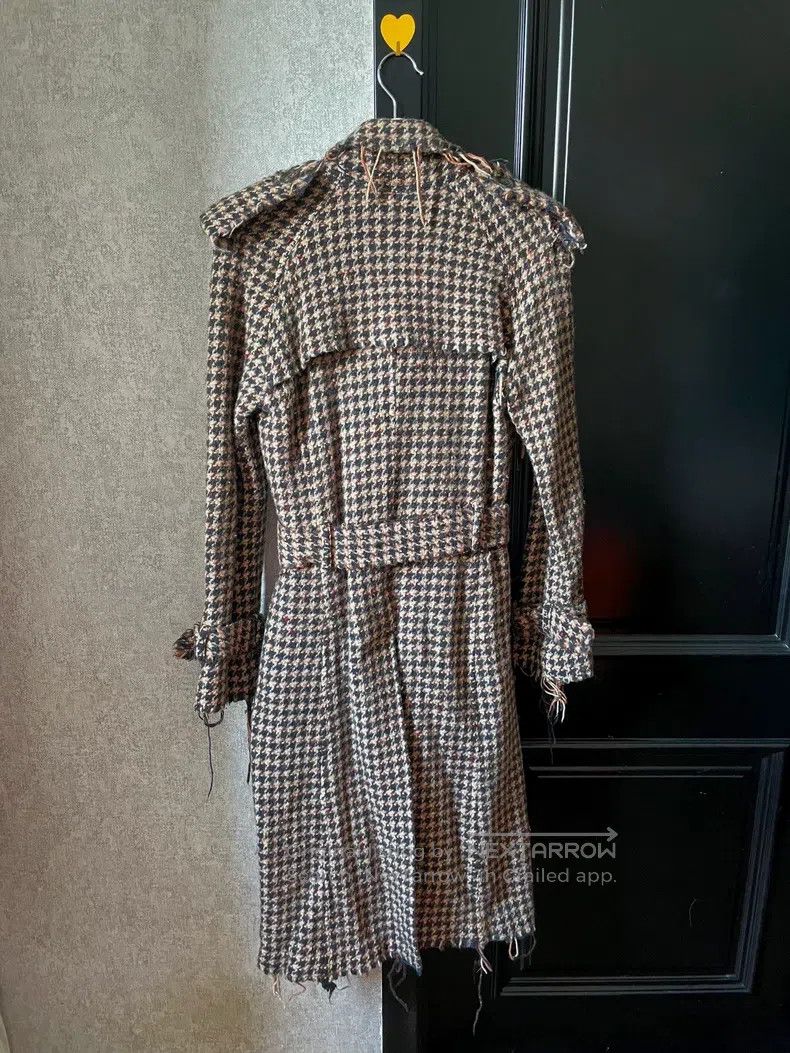 Junya Watanabe Junya Watanabe Houndstooth double-breasted wool coat Size S / US 4 / IT 40 - 3 Thumbnail