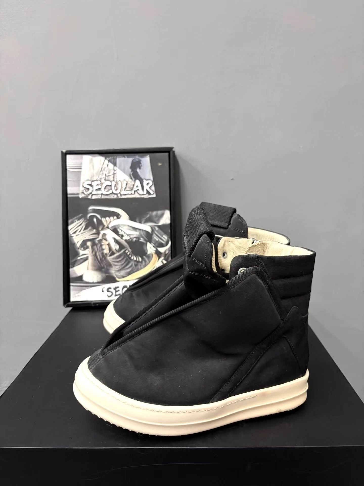 Rick Owens Rick Owens 16FW DRKSHDW Hoodunk Satin Zip Boots K34 Size US 6 / IT 36 - 2 Thumbnail