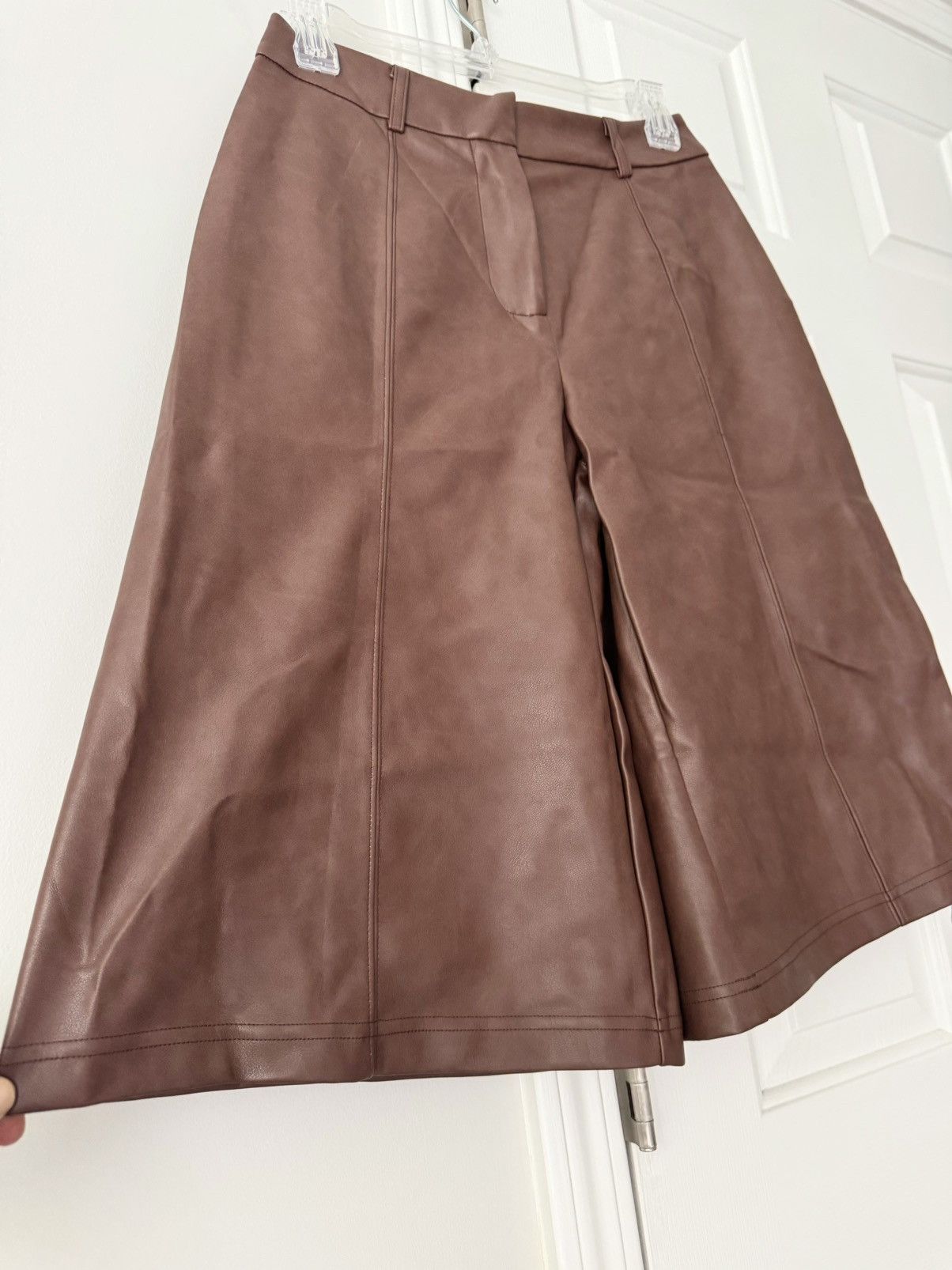 Anthropologie Anthropologie Avec Les Filles Faux Leather Culottes, Size XS Size 26" / US 2 / IT 38 - 7 Thumbnail