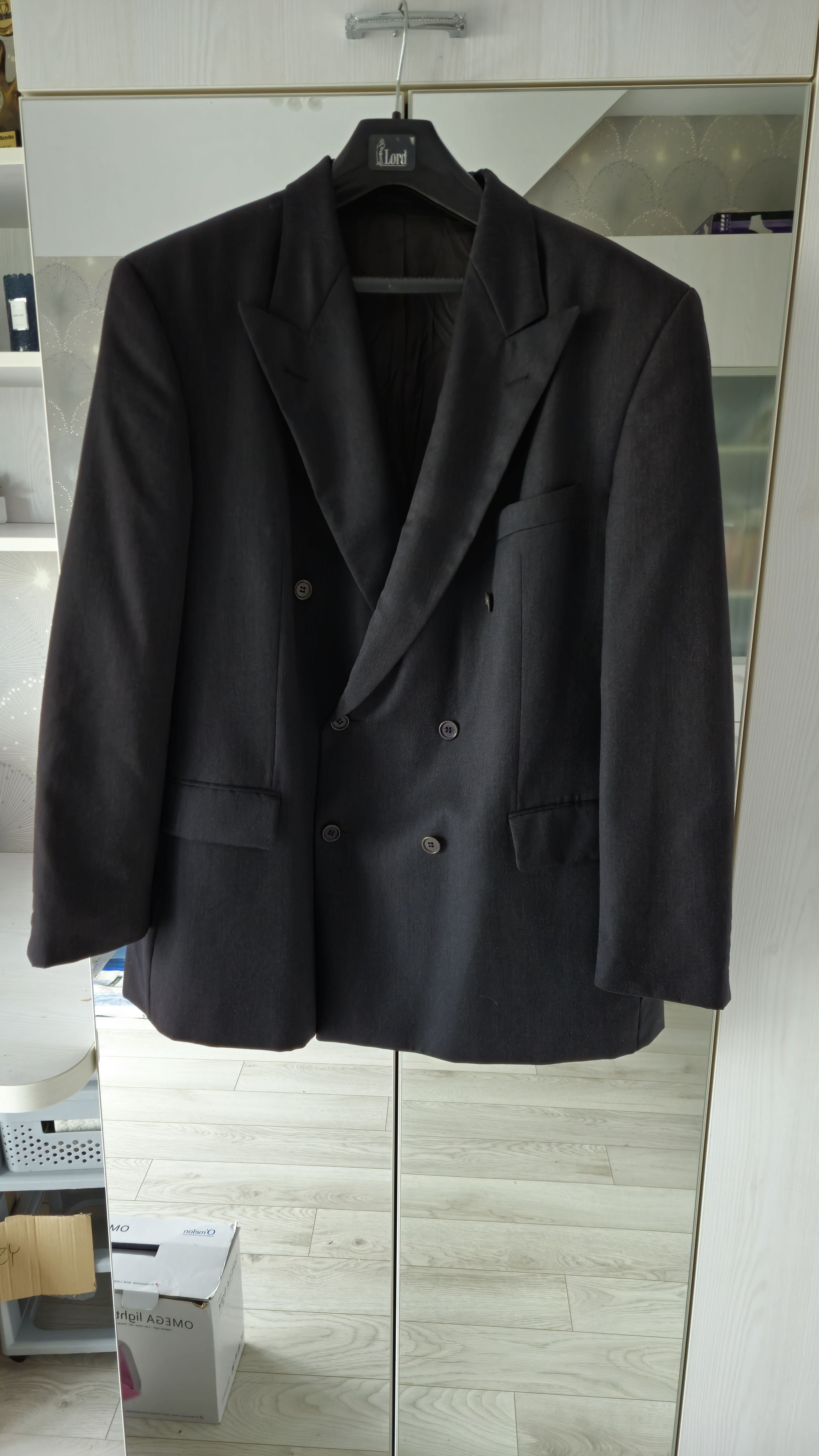 Hugo Boss Vintage Rare Luxury Woll Jacket HugoBossxHansen Akropolis Size 54L - 1 Thumbnail