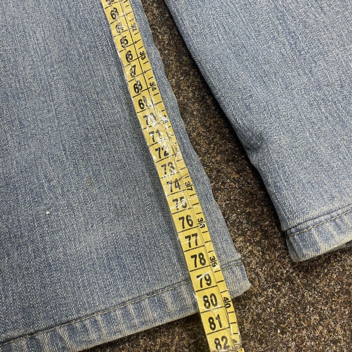 Vintage Vintage Y2K Baggy Wide Leg Flared Jeans Skate Thrashed 30 Size US 30 / EU 46 - 7 Thumbnail