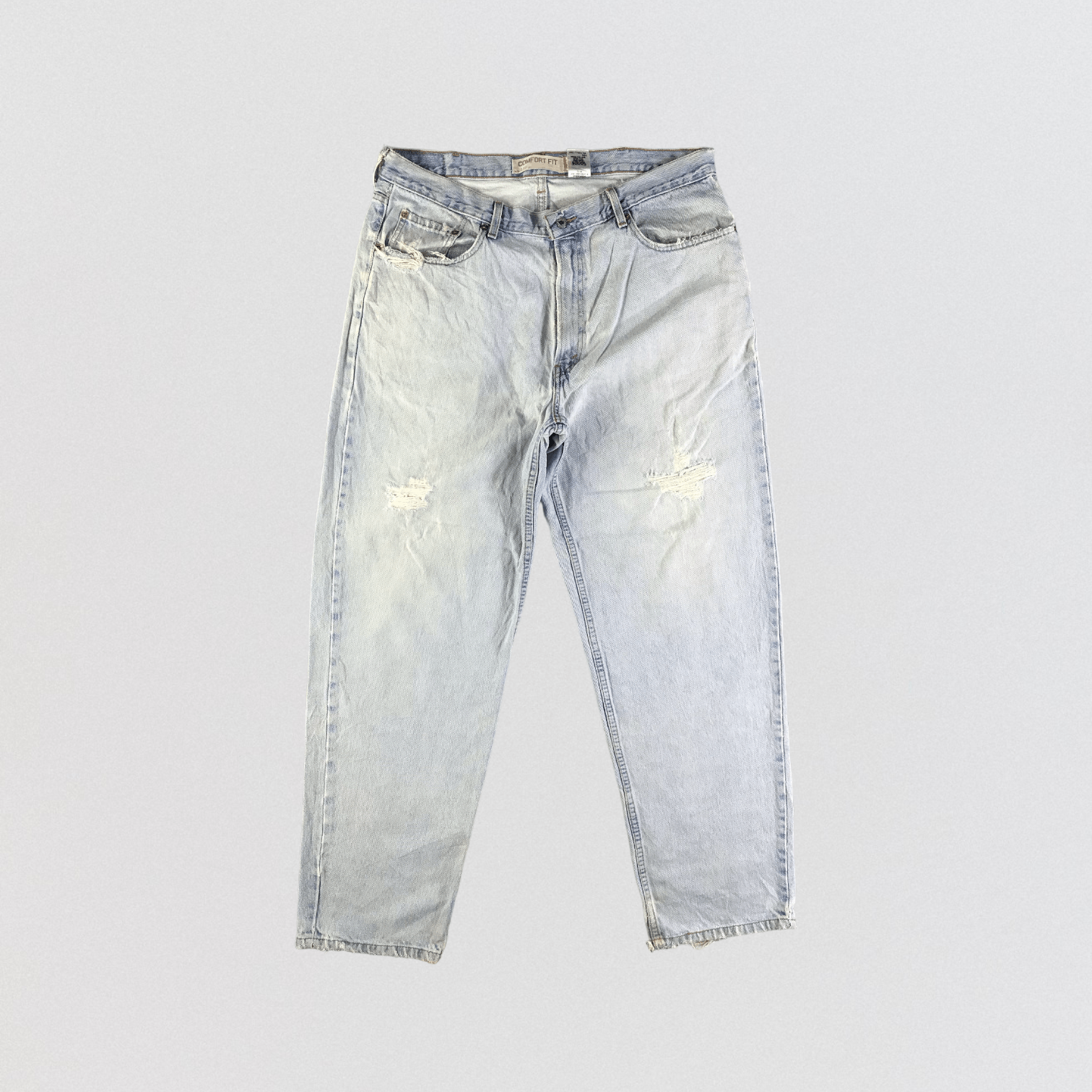 Levi's × Vintage Vintage Light Wash Levis 560 Jeans-JM3391 Size US 39 - 1 Thumbnail