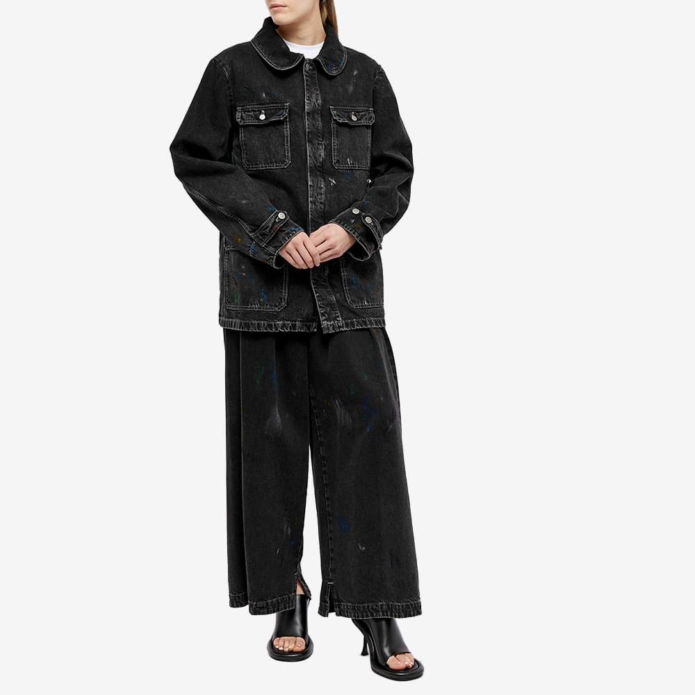 Maison Margiela o1y0625 Denim Jacket in Black Size S / US 4 / IT 40 - 5 Thumbnail