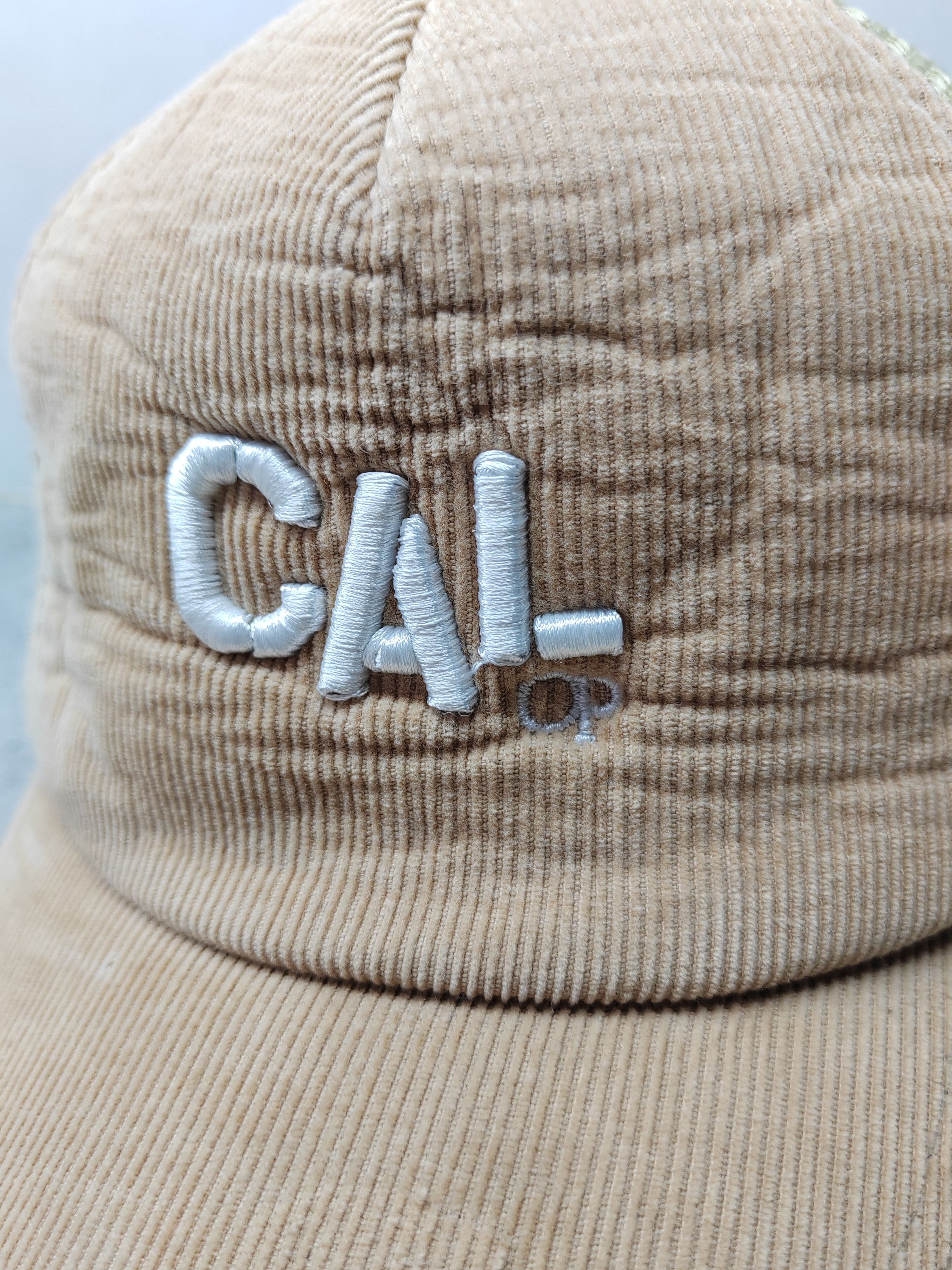 Ocean Pacific × Vintage Vintage Ocean Pacific Corduroy Trucker Hat Cap Size ONE SIZE - 3 Thumbnail