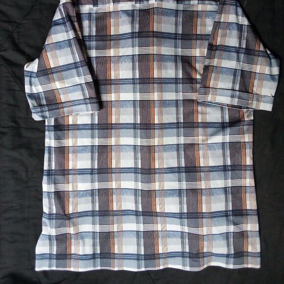 Vintage Vintage Joel California Plaid Polyester Disco Shirt Size US XL / EU 56 / 4 - 7 Thumbnail