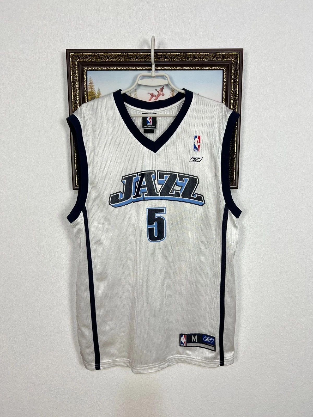 Reebok Vintage Reebok Utah Jazz Carlos Boozer NBA Jersey Rare Shirt Size US M / EU 48-50 / 2 - 1 Thumbnail