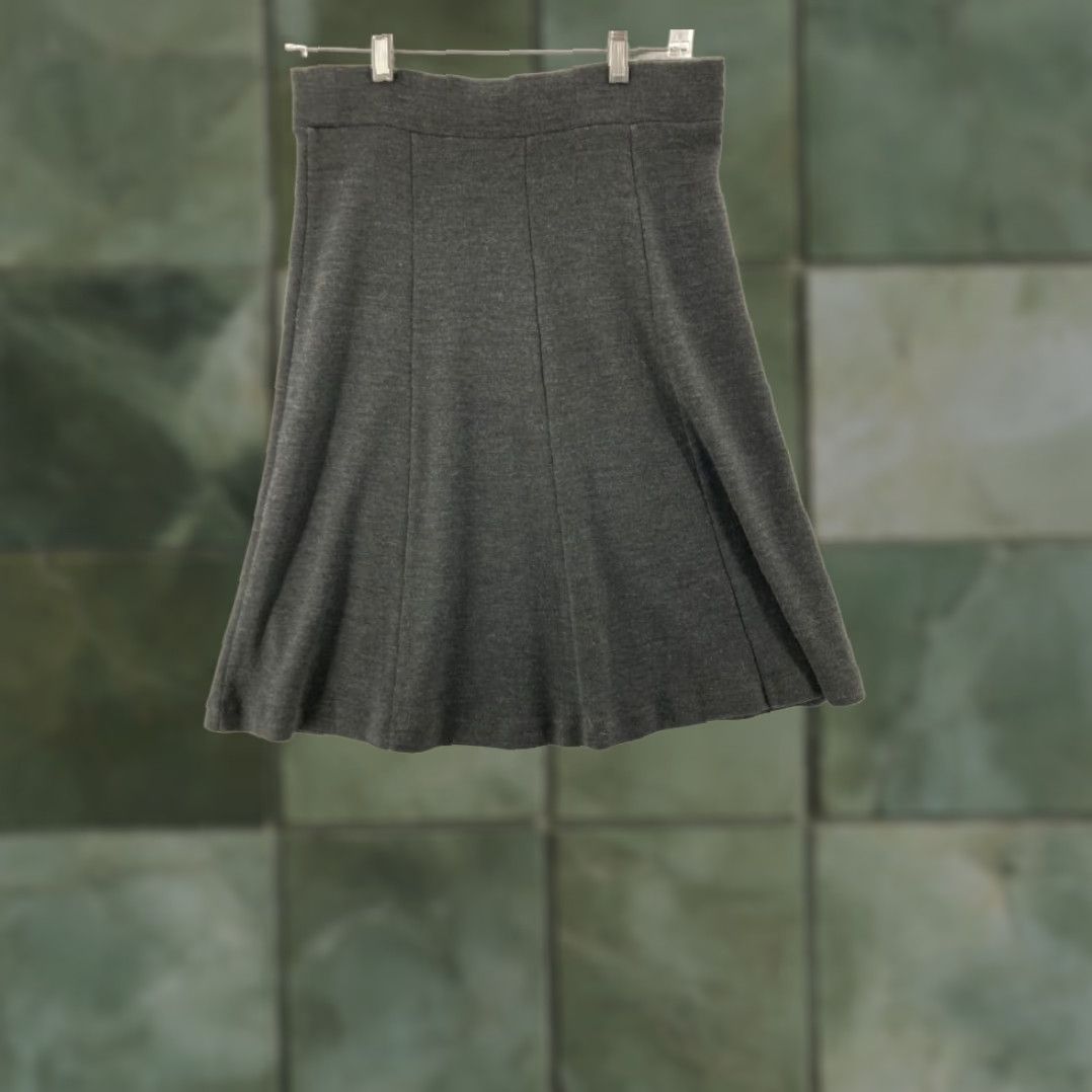 Banana Republic Banana Republic Womens Gray Wool Blend Skirt Size 2 Size 26" / US 2 / IT 38 - 2 Thumbnail