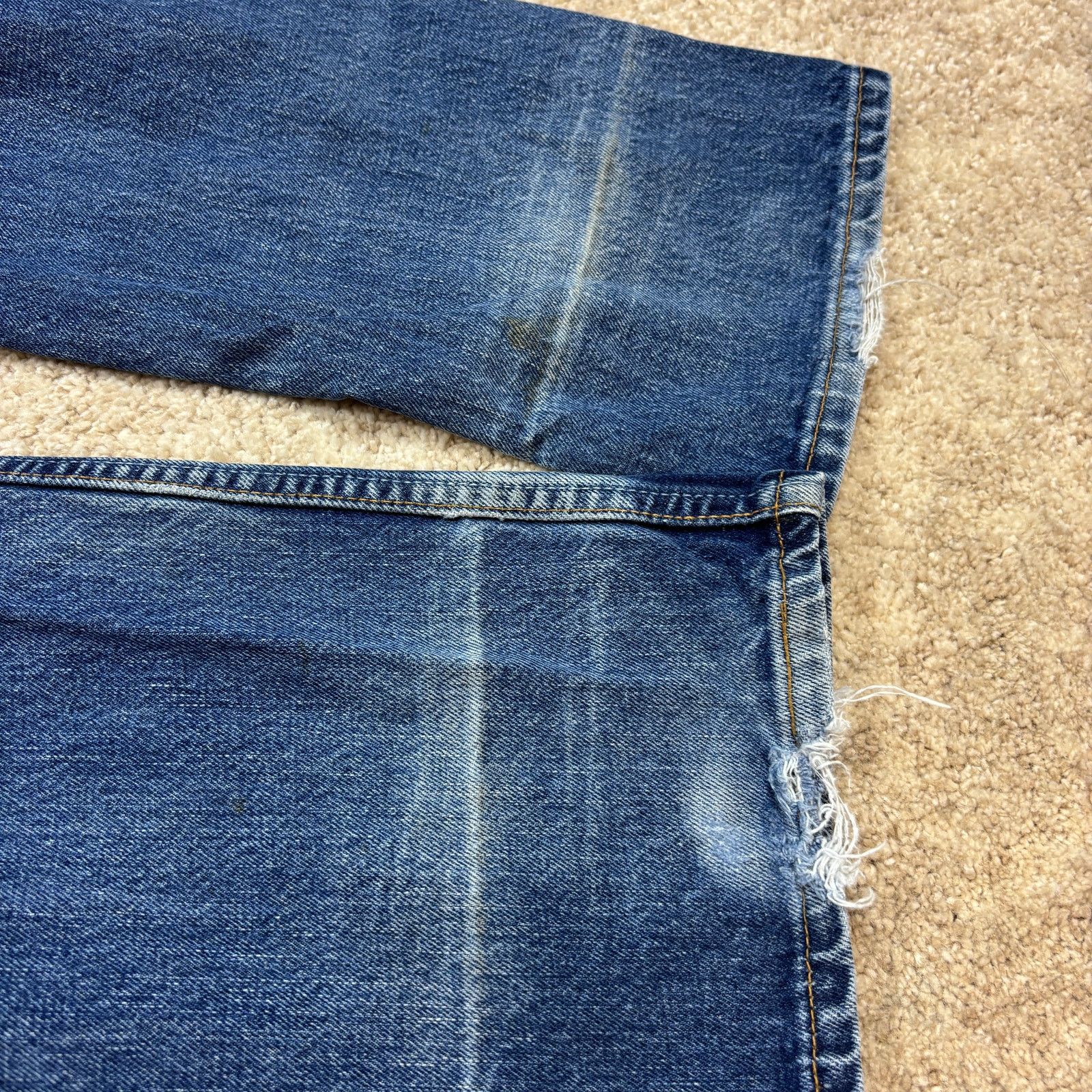 Levi's × Vintage Vintage 90s Levi's 5170419 Jeans Made in France Men's 34x36 Size US 34 / EU 50 - 13 Thumbnail