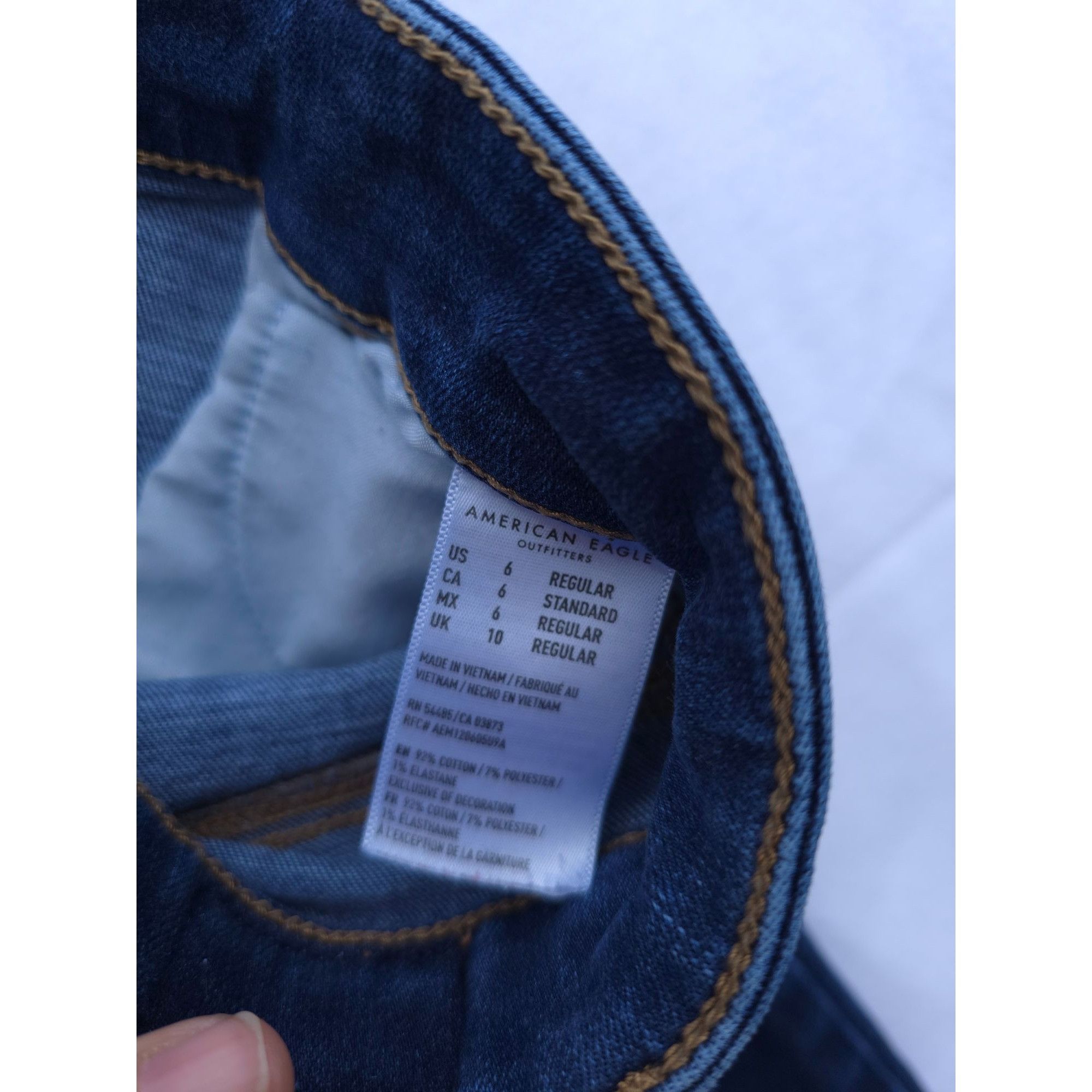 Other American Eagle Super Stretch High-Rise Jegging Size 6 Regula Size 28" / US 6 / IT 42 - 3 Thumbnail