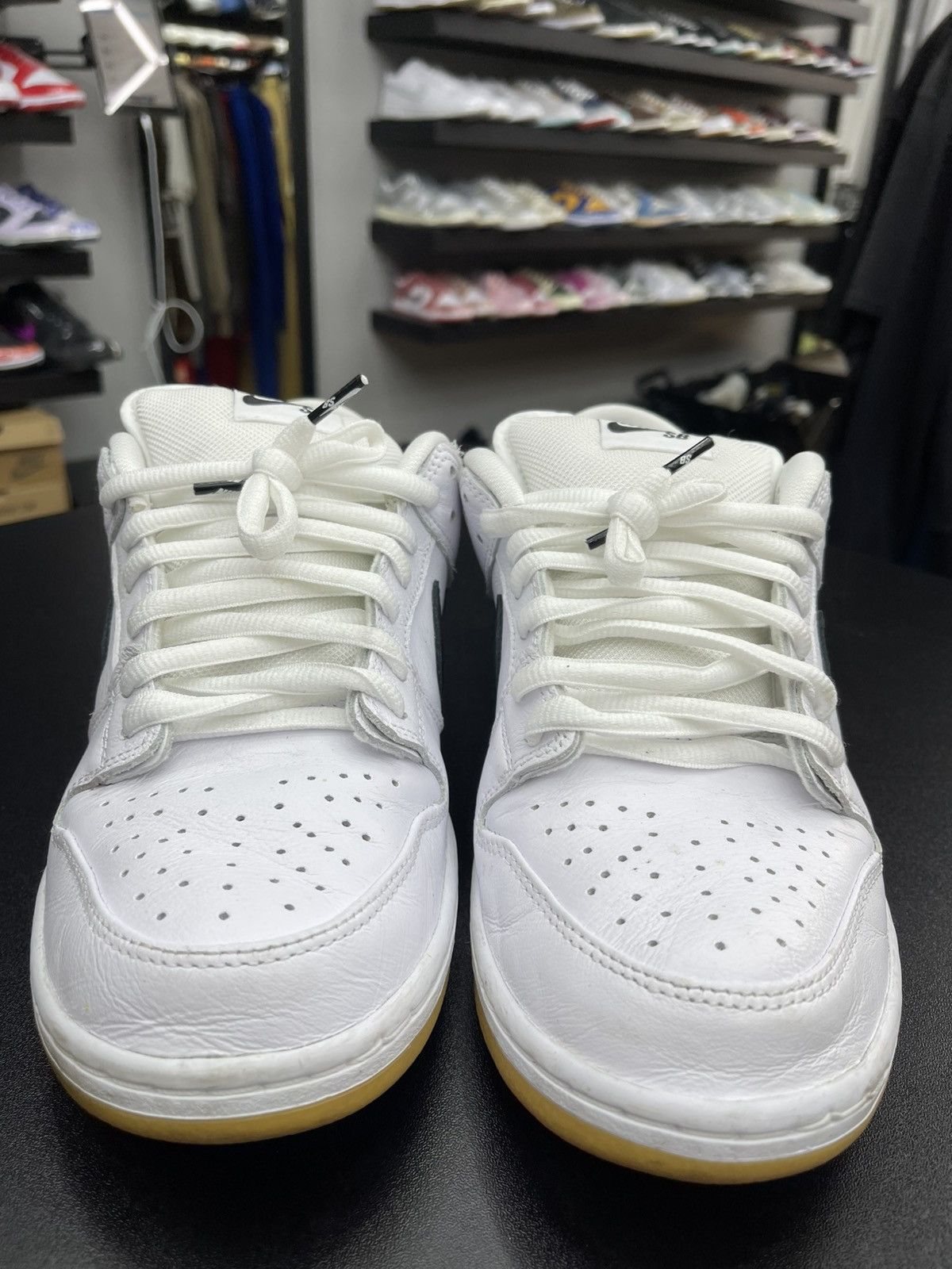 Nike Size 11 - Nike SB Dunk Low White Gum Size US 11 / EU 44 - 2 Thumbnail