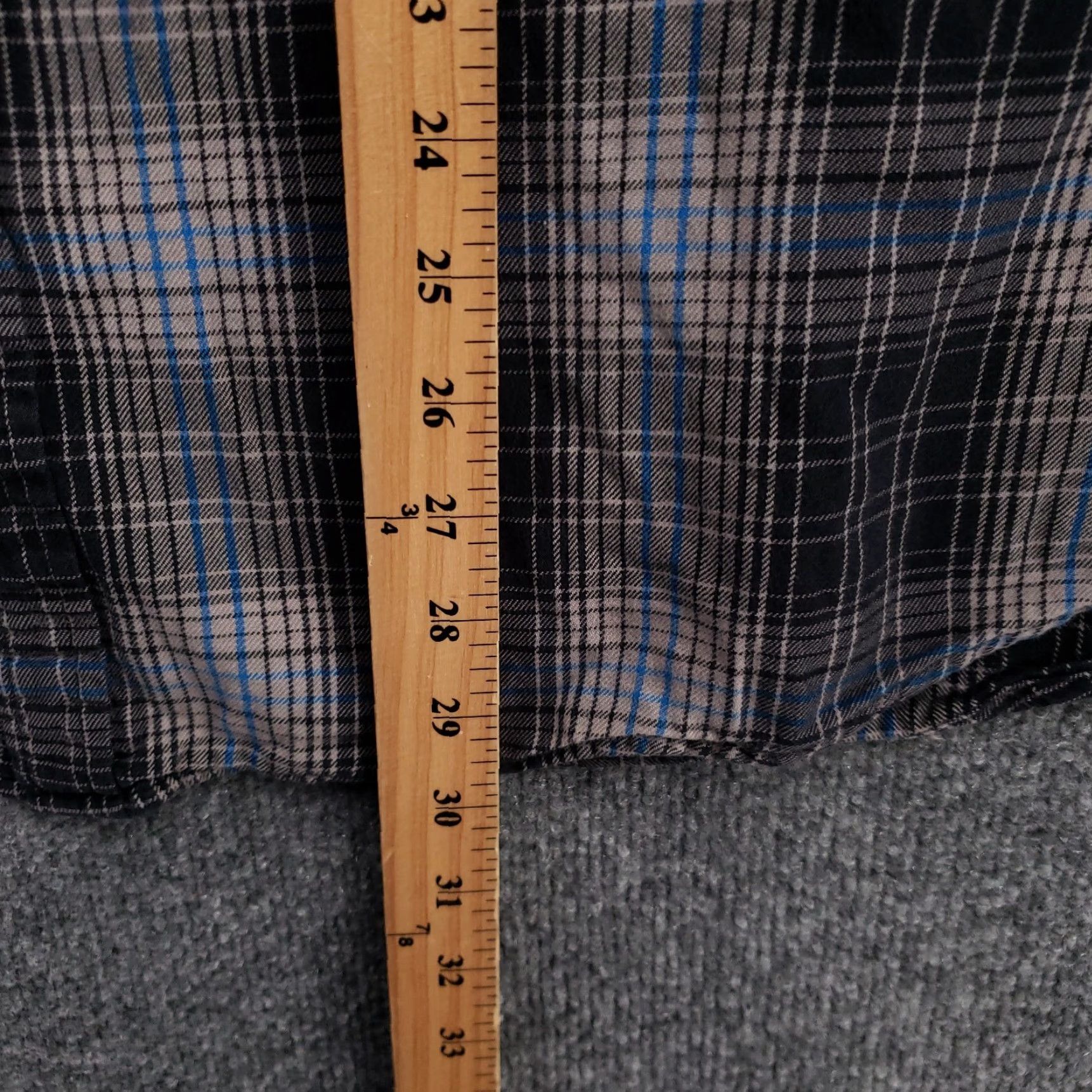 Eddie Bauer Eddie Bauer Button-Up Shirt Mens XL Gray Relaxed Fit Long Sleeve Plaid Collared Size US XL / EU 56 / 4 - 6 Thumbnail
