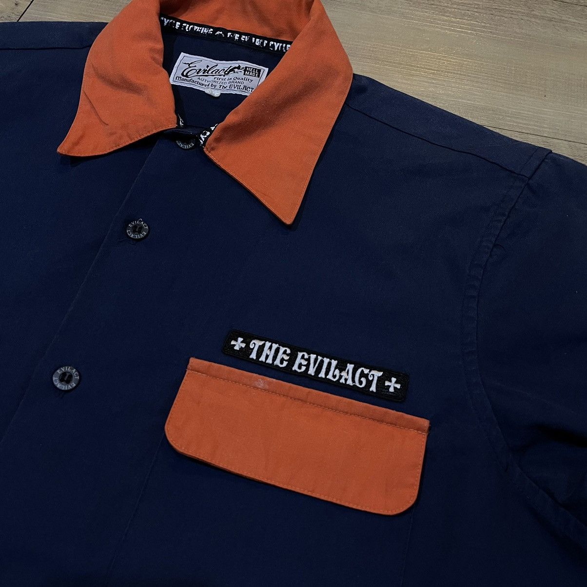 Designer × Japanese Brand The evilact shirt Size US XL / EU 56 / 4 - 3 Thumbnail