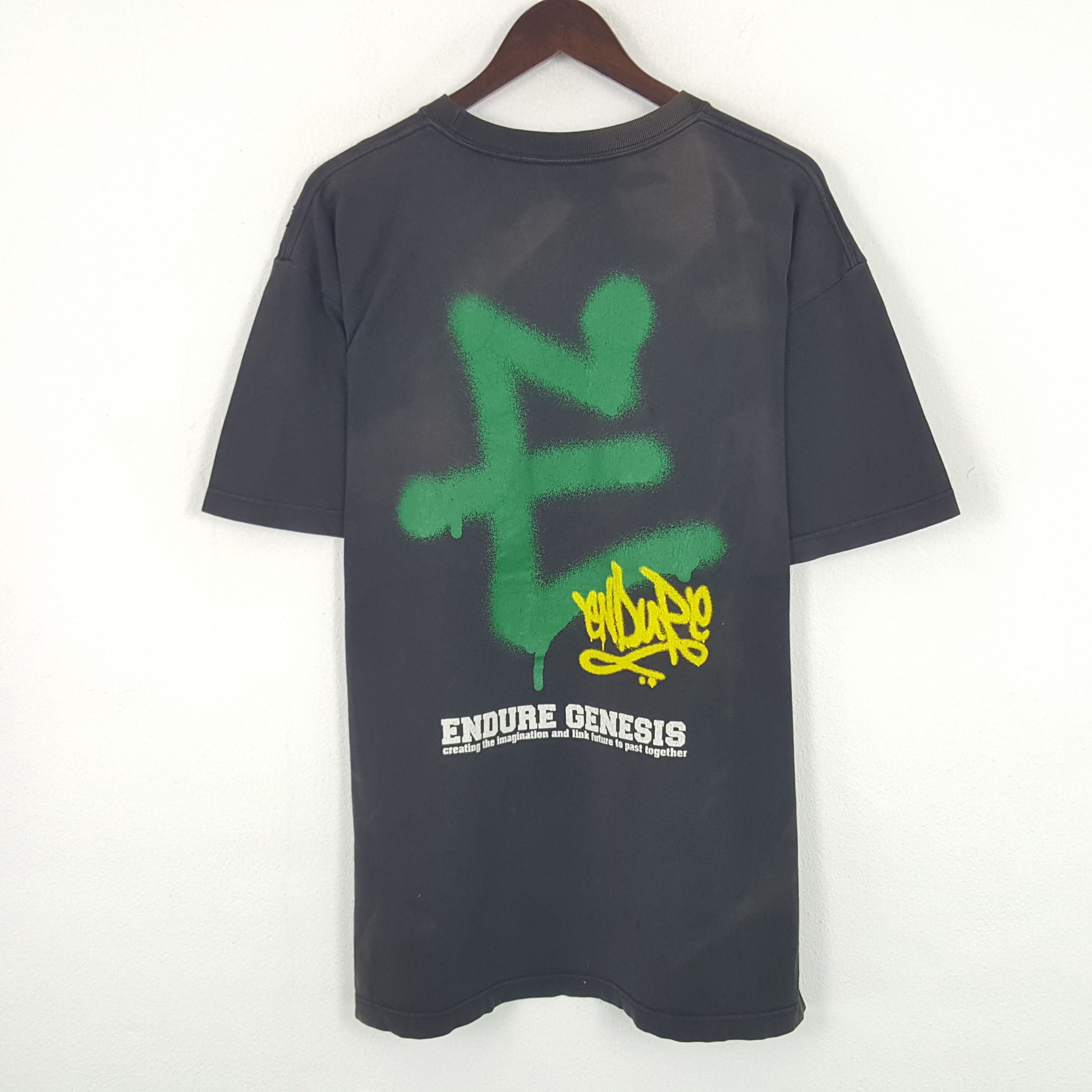 Vintage Vintage Endure Streetwear Tshirt Size US XL / EU 56 / 4 - 3 Thumbnail