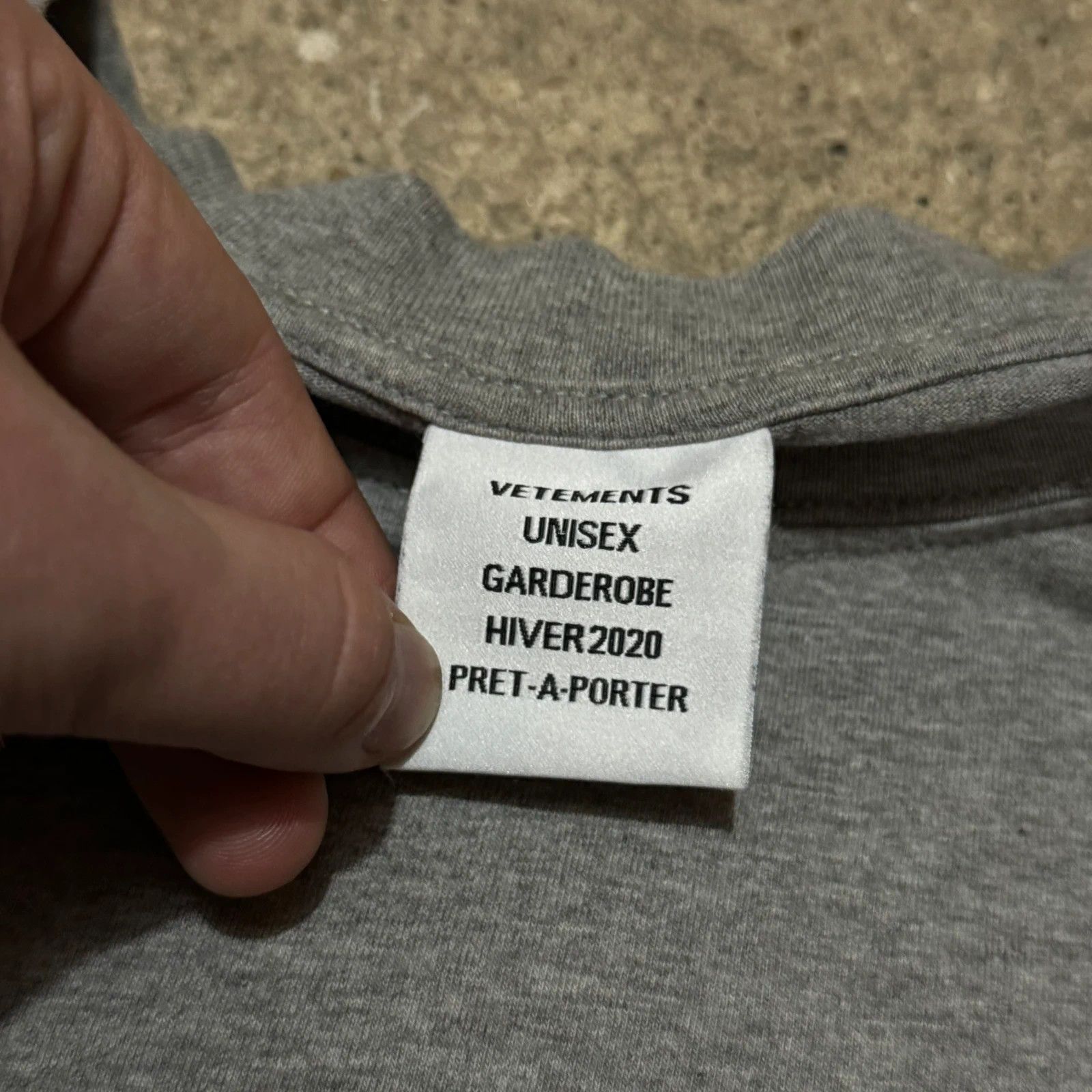 Vetements S/S 2020 Vetements „copyright „ t-shirt Size US M / EU 48-50 / 2 - 4 Thumbnail