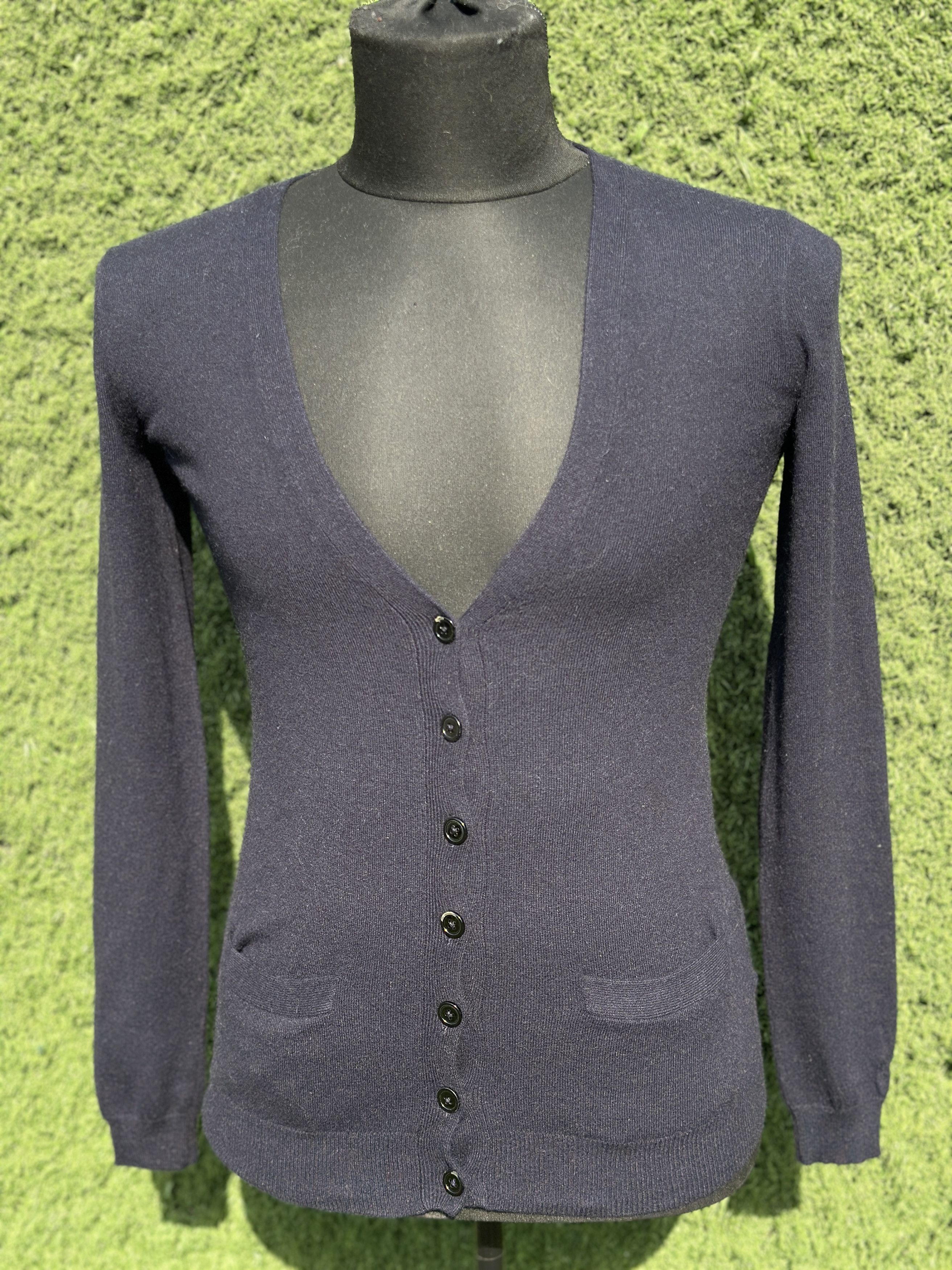 Ralph Lauren Black Label Ralph Lauren Black Label Cashmere Cardigan Sweater Size M Size M / US 6-8 / IT 42-44 - 2 Thumbnail