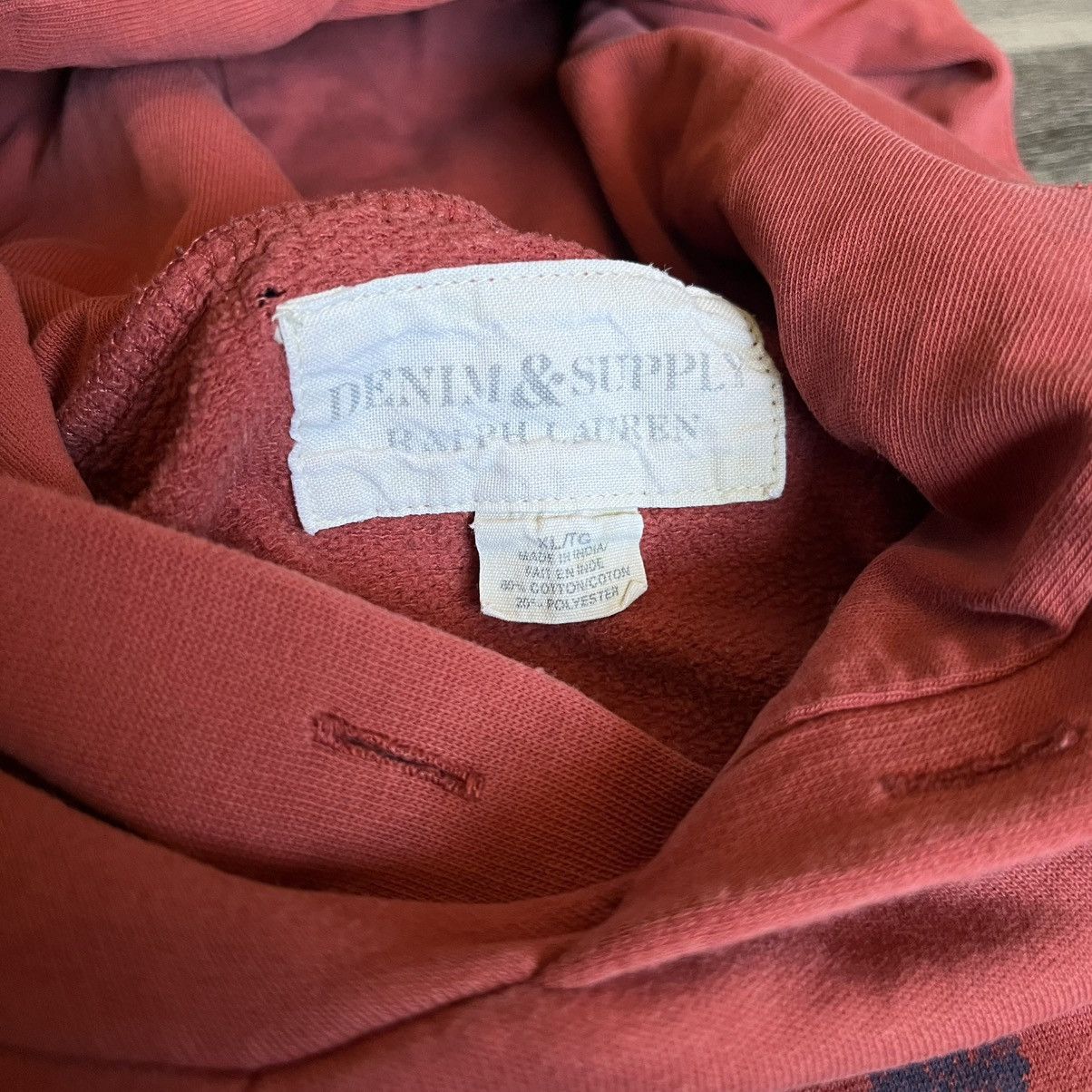 Denim & Supply Ralph Lauren Vintage Polo Ralph Lauren Denim & Supply Eagle Logo Hoodie Size US XL / EU 56 / 4 - 6 Thumbnail