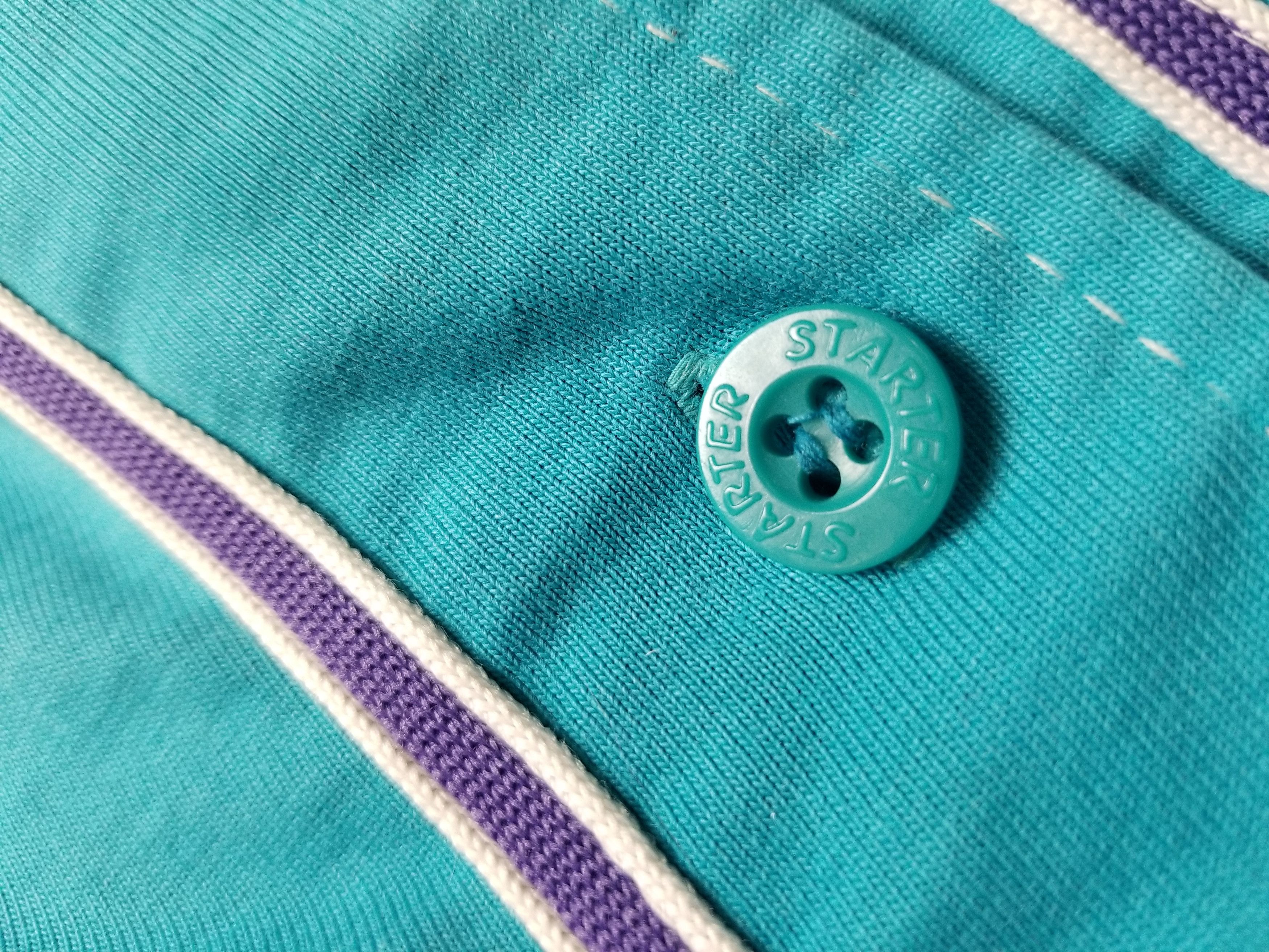 Starter VTG Starter Charlotte Hornets 90s Retro Basketball Jersey Size US L / EU 52-54 / 3 - 4 Thumbnail