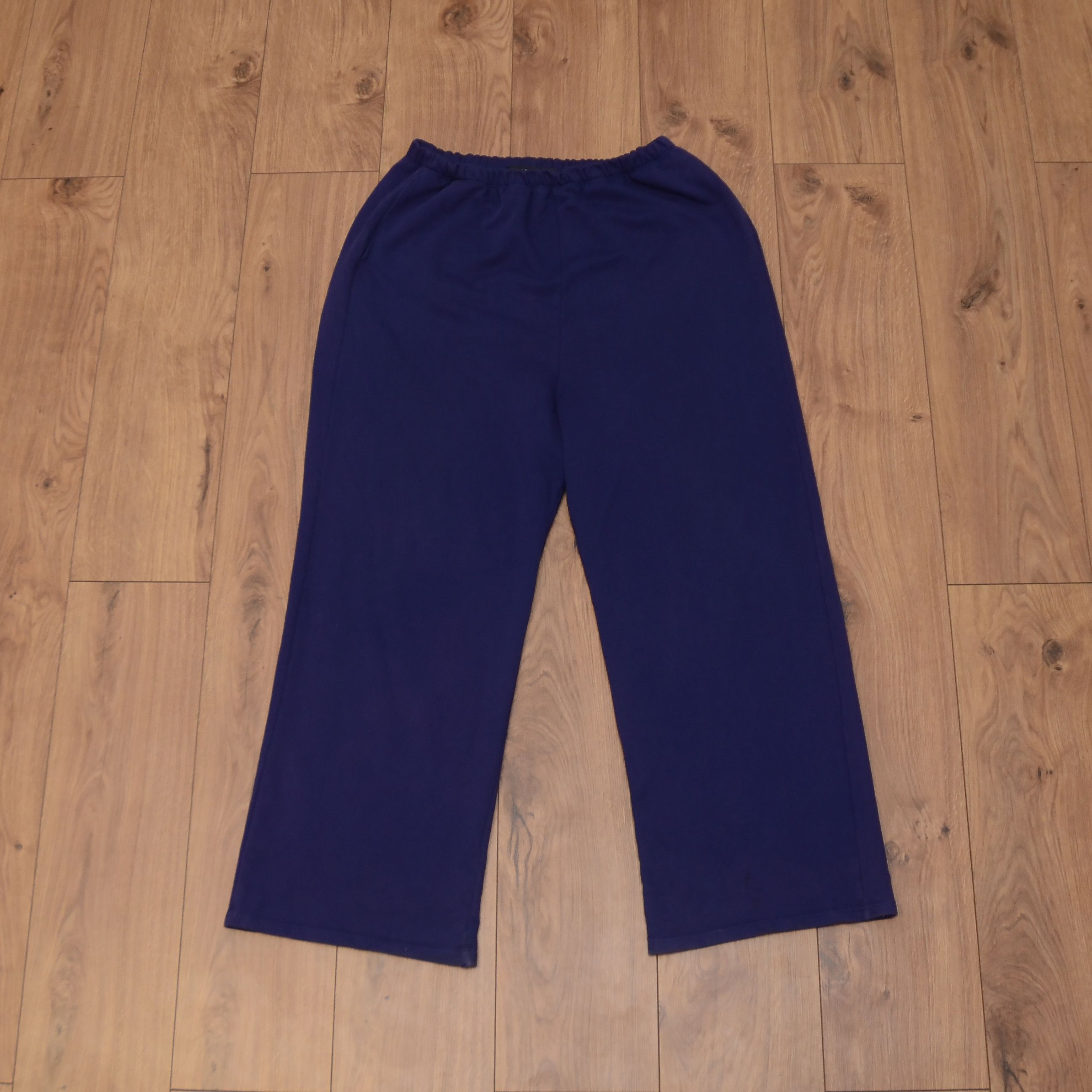 Y2K Balenciaga Oversized Cotton Sweatpants Purple Unisex