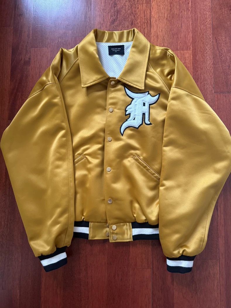 Fear of God Fear of God Season 5 baseball jacket Size US XL / EU 56 / 4 - 2 Thumbnail