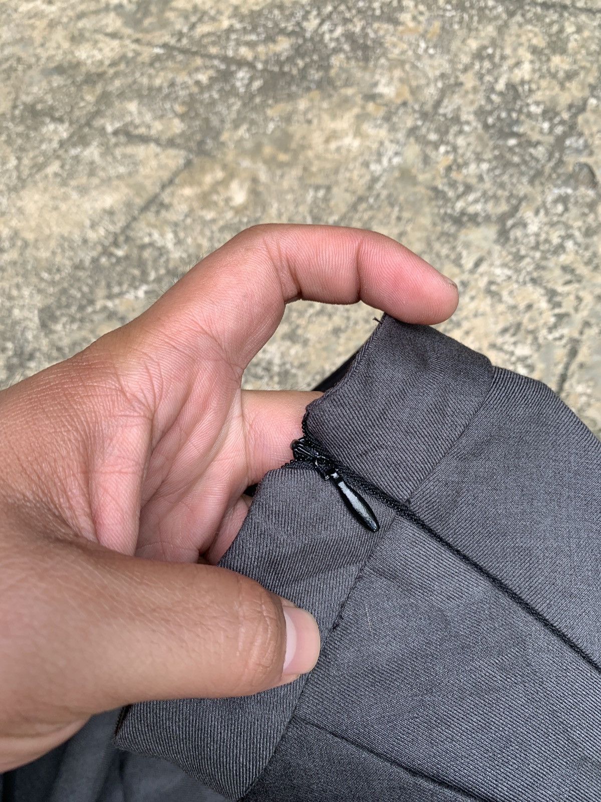 If Six Was Nine × Japanese Brand × Le Grande Bleu (L.G.B.) Unplugged Museum Japan Chalcoal Loose Size Capri Pants Size US 34 / EU 50 - 11 Thumbnail
