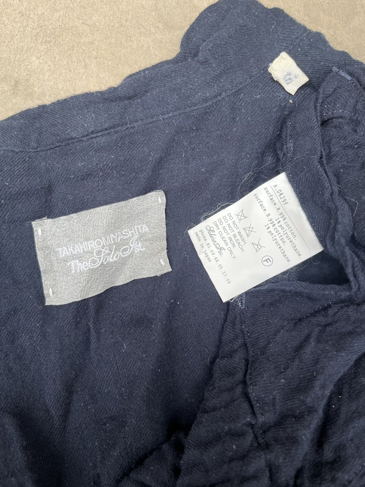 Takahiromiyashita The Soloist. old man cut off collar shirt. Size US S / EU 44-46 / 1 - 5 Thumbnail