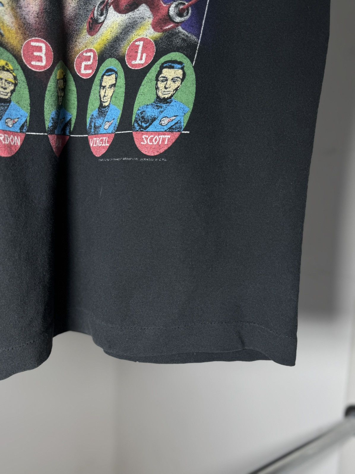 Thunderdome Vintage 1991 Thunderbirds 2 Promo Movie Tee single Stitch Size US M / EU 48-50 / 2 - 6 Thumbnail