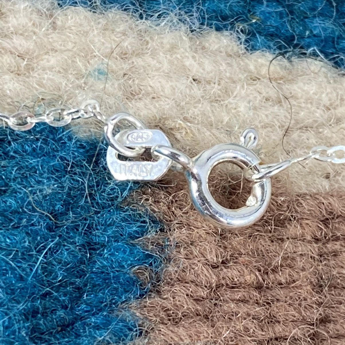 Japanese Brand × Kapital × Vintage Vintage Sterling Silver Dolphin Pendant Necklace Nautical Size ONE SIZE - 5 Thumbnail
