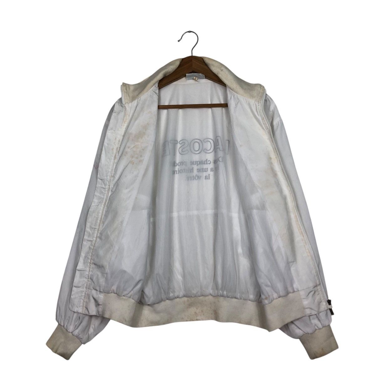 Japanese Brand × Vintage 📌Vintage Single Layer Bomber Jacket Chemise Lacoste Size US M / EU 48-50 / 2 - 14 Thumbnail
