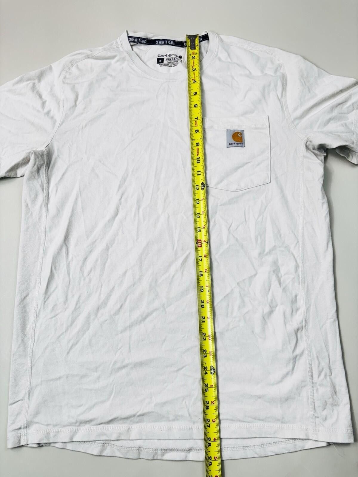 Carhartt Carhartt Men’s Relaxed Force T-Shirt Size M Cream Size US M / EU 48-50 / 2 - 8 Thumbnail