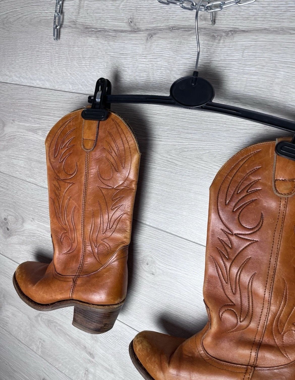 Other Vintage women’s Cowboy Boots size 5 made in Moldova 🇲🇩 Size US 5 / IT 35 - 5 Thumbnail
