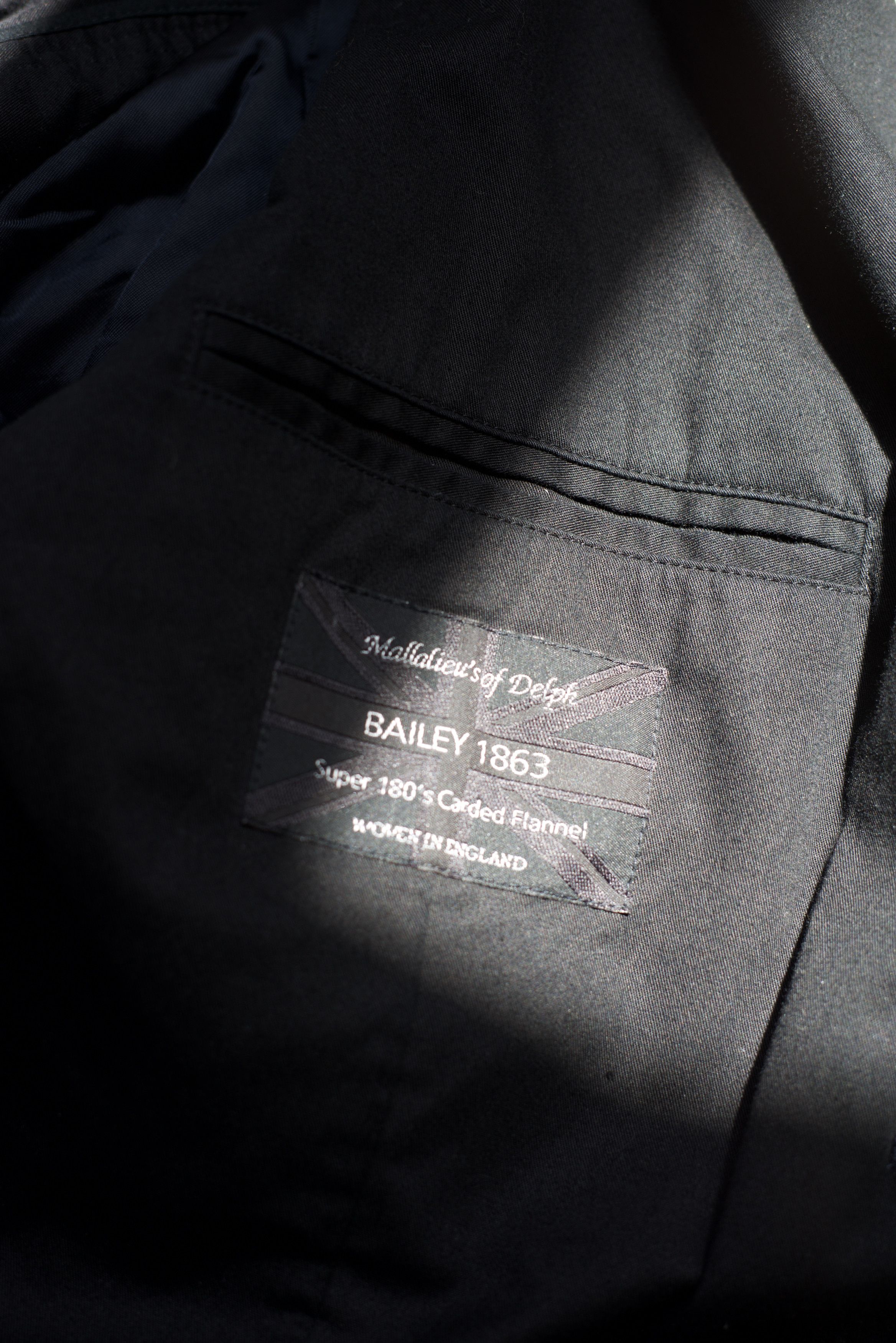 Dries Van Noten DRIES VAN NOTEN — Navy Pinstripe Wool Blazer Size US M / EU 48-50 / 2 - 5 Thumbnail