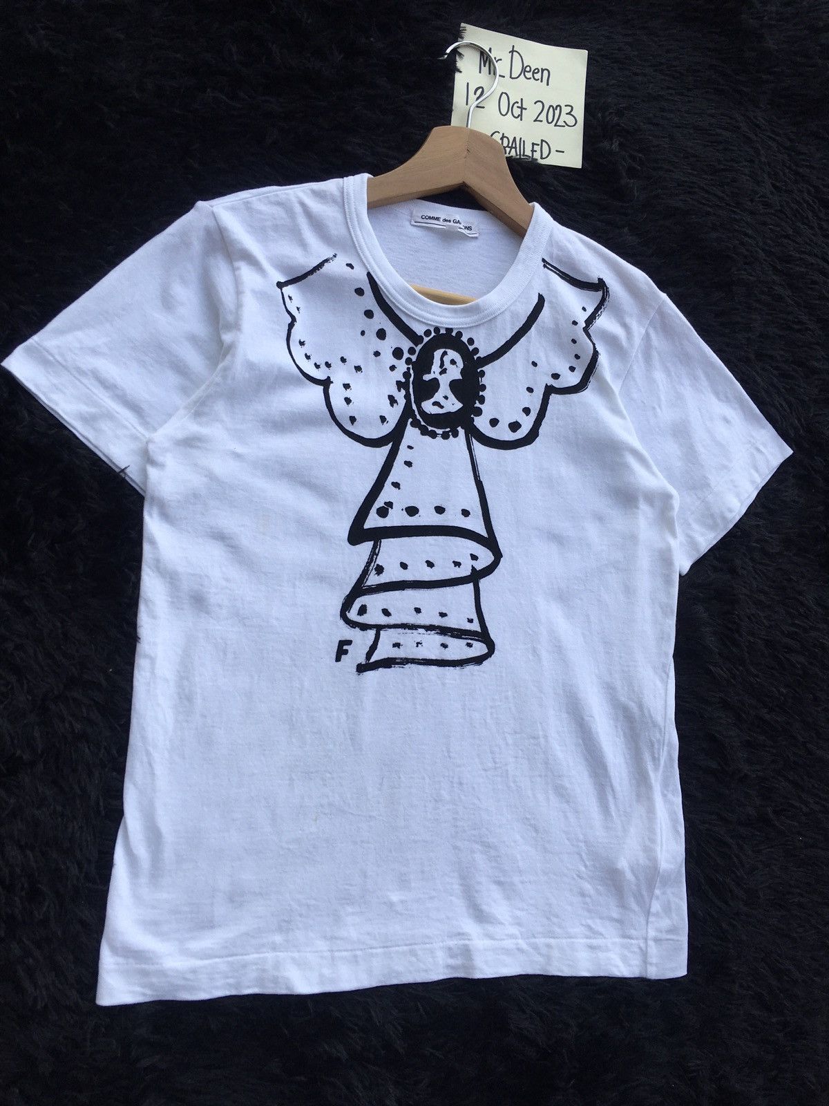 Comme des Garcons Rare AD 2008 Comme Des Garcons CDG Flower Tshirt Size US S / EU 44-46 / 1 - 2 Thumbnail