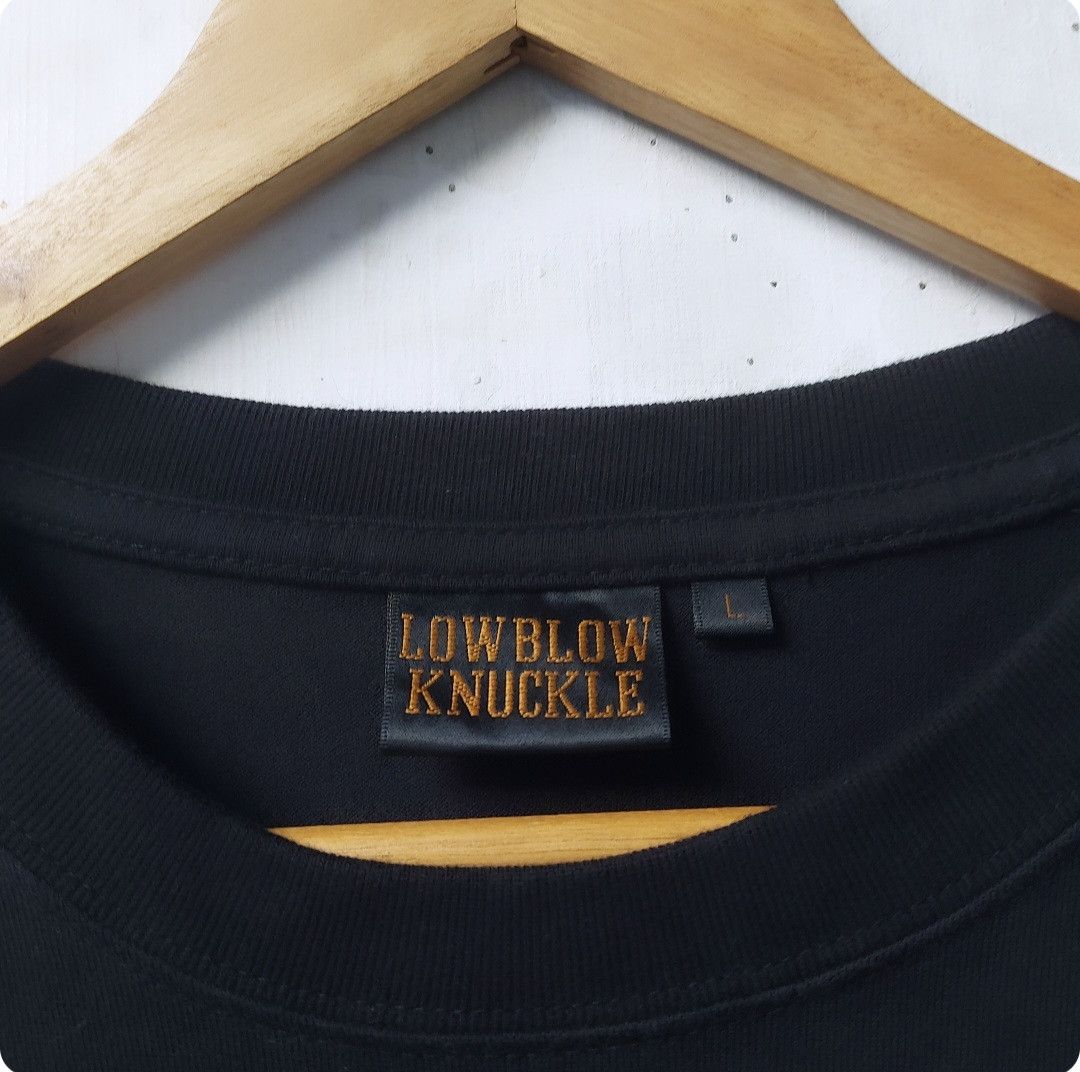Japanese Brand × One Piece Low Blow Knuckle X One Piece Embroidery Tshirt Size US L / EU 52-54 / 3 - 9 Thumbnail