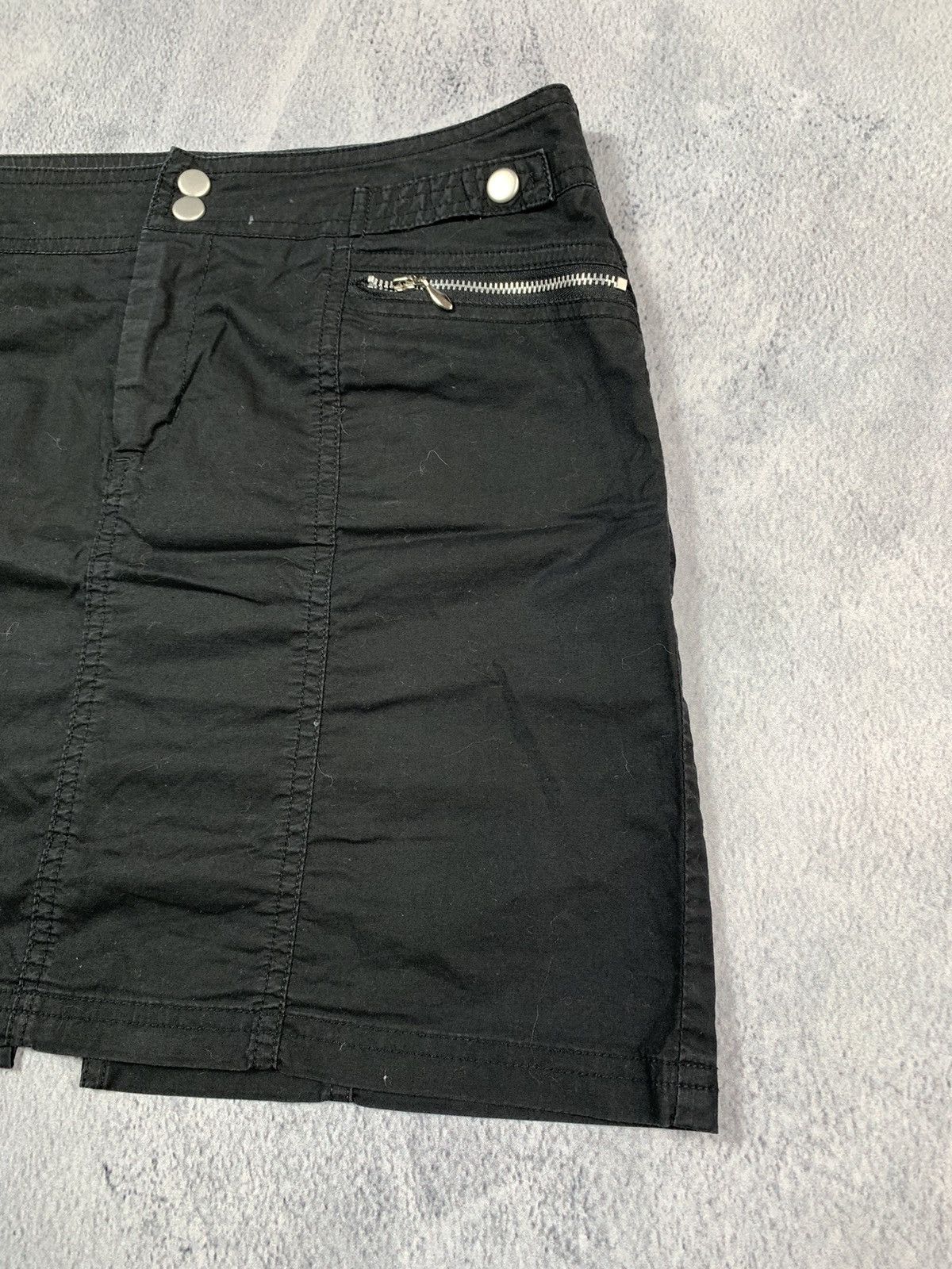 Japanese Brand × Vintage Vintage Y2K Avant Garde bondage mini skirt opium streetwear Size 31" - 3 Thumbnail