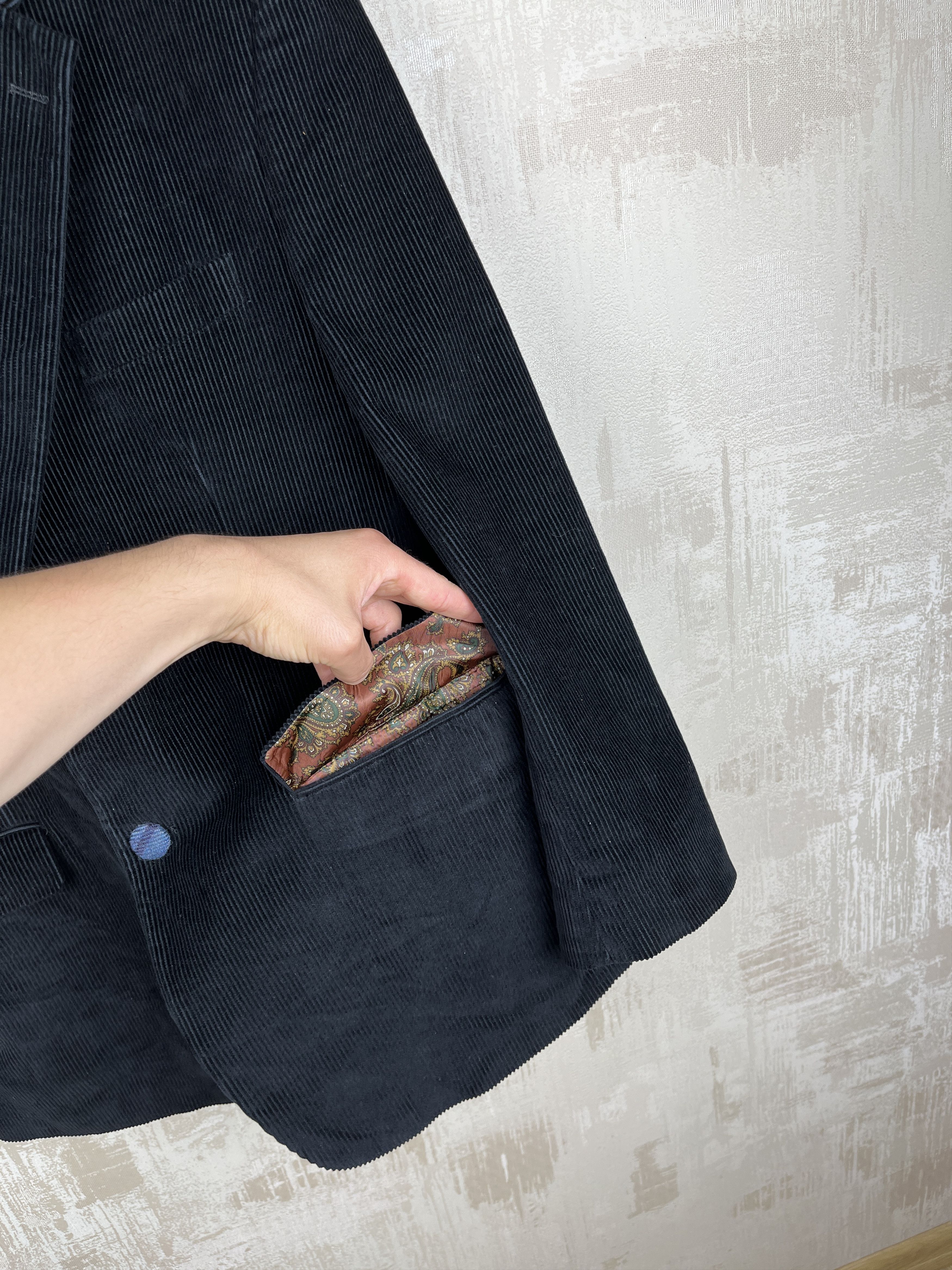 Lauren Ralph Lauren Lauren Ralph Lauren Paisley Lining Corduroy Blazer Coat Size 42R - 10 Thumbnail