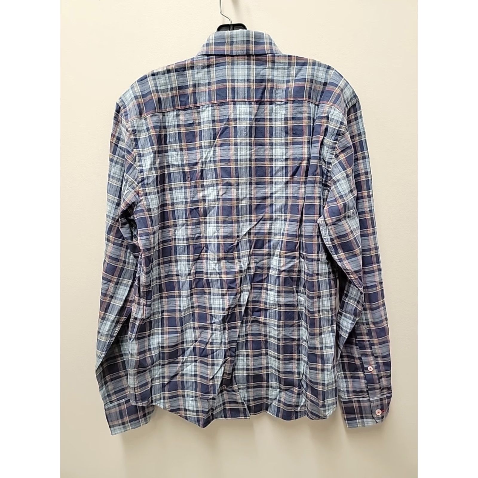 UNTUCKit UNTUCKit Button-Up Plaid Shirt Mens M Long Sleeve Casual Size US M / EU 48-50 / 2 - 4 Thumbnail