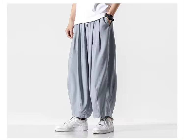 Japanese Brand × Vintage monochrome casual wide leg pants Size US 34 / EU 50 - 2 Thumbnail