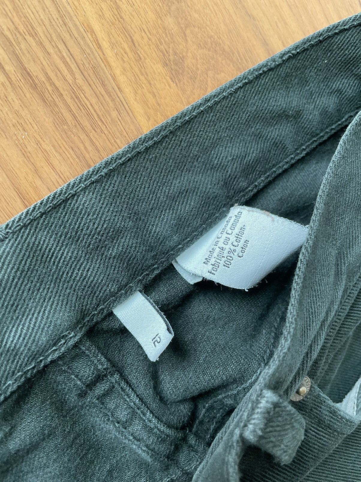 Calvin Klein Calvin Klein Vintage Pine Green Jeans Size US 31 - 4 Thumbnail