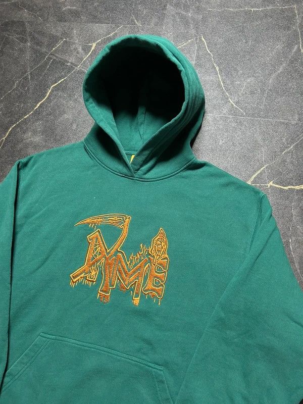 Dime Dime green central logo hoodie skate streetwear y2k Size US L / EU 52-54 / 3 - 1 Thumbnail