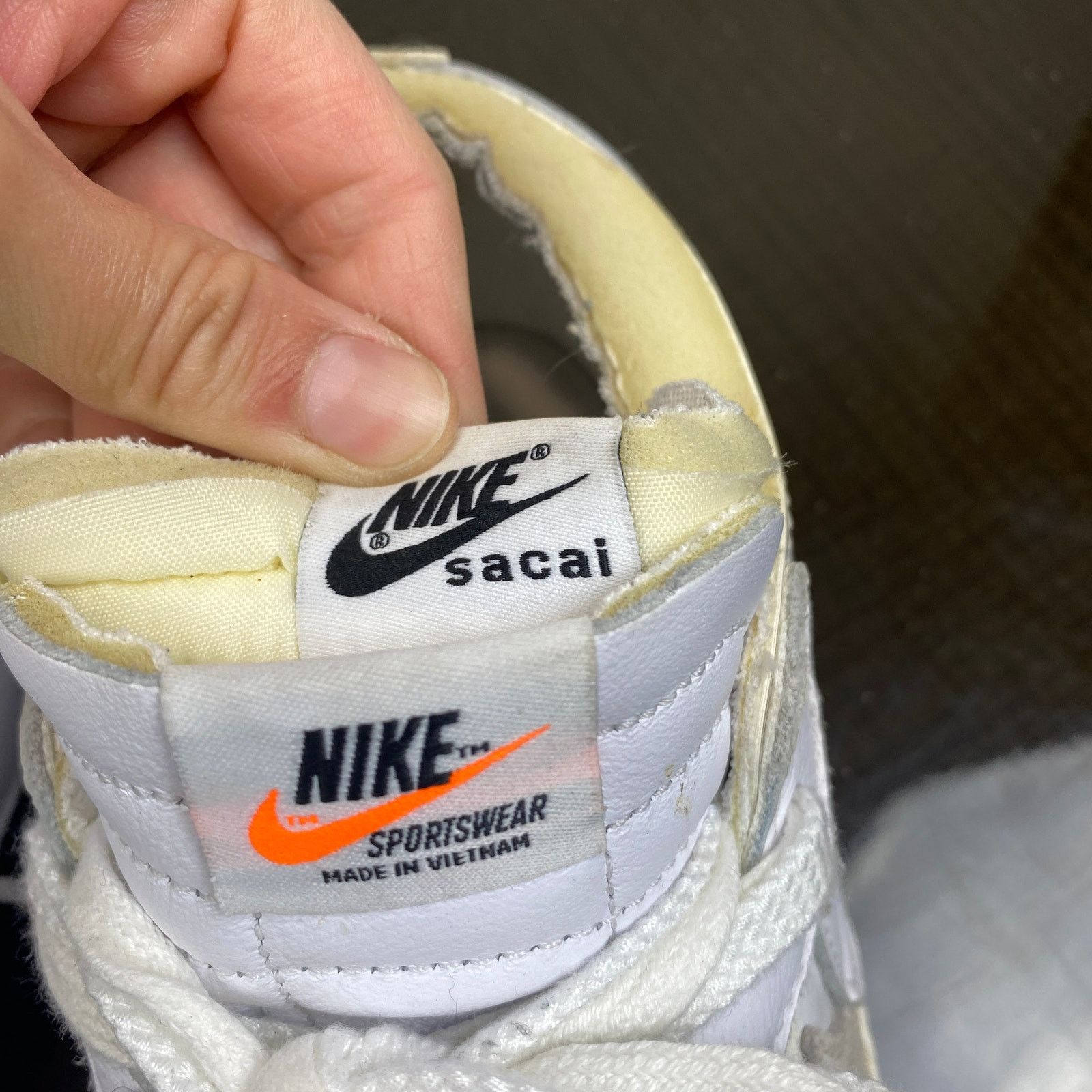Nike Nike Sacai Blazer Low Sneakers Shoes Men's 11.5 Streetwear Size US 11.5 / EU 44-45 - 7 Thumbnail