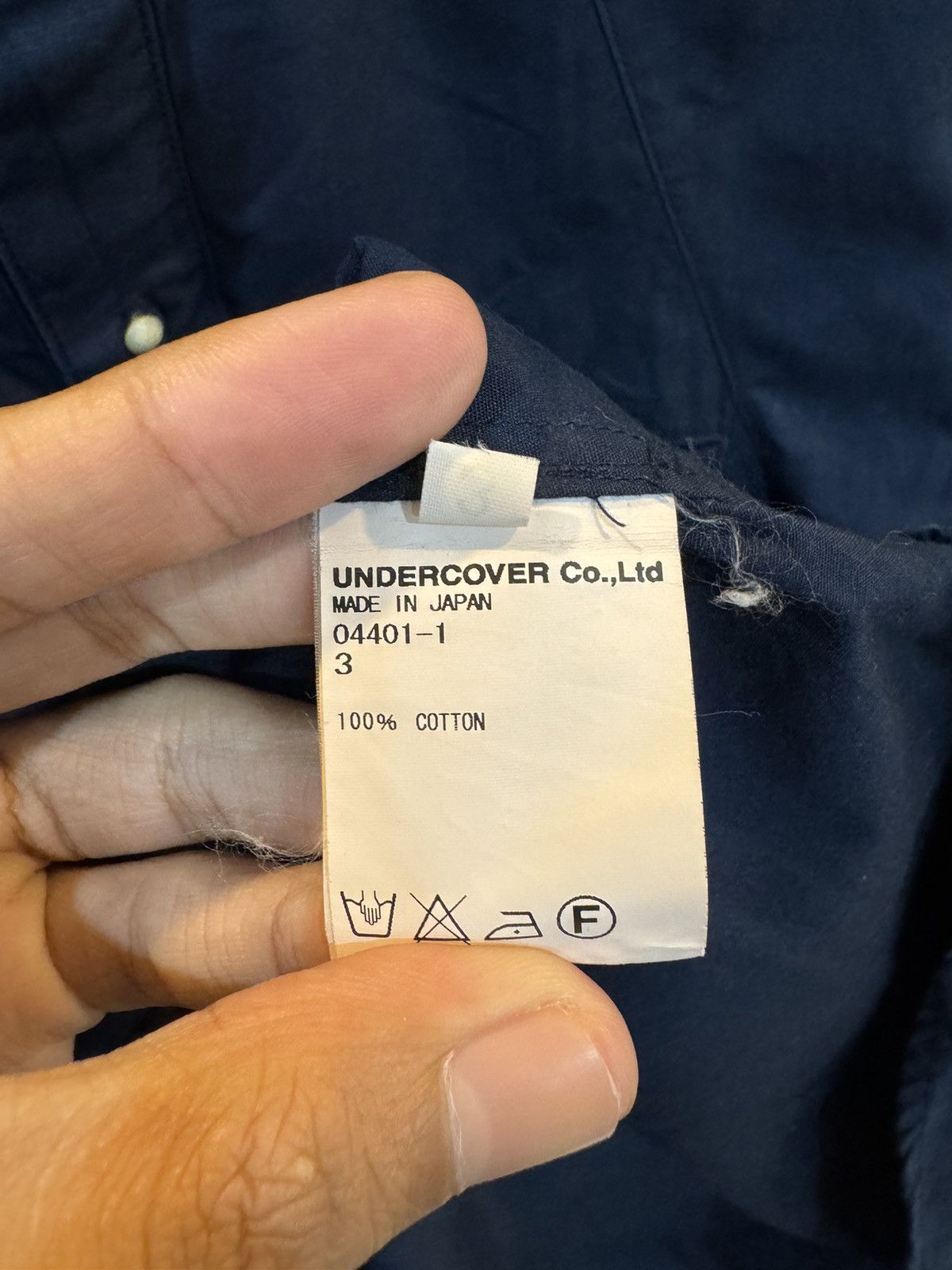 Undercover Undercover SS15 Collarless Shirt Size US L / EU 52-54 / 3 - 5 Thumbnail